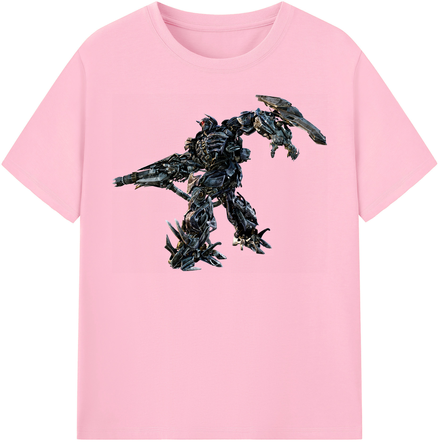 （画像用） Transformers トランスフォーマー 綿100％半袖Tシャツ（フロントプリント）