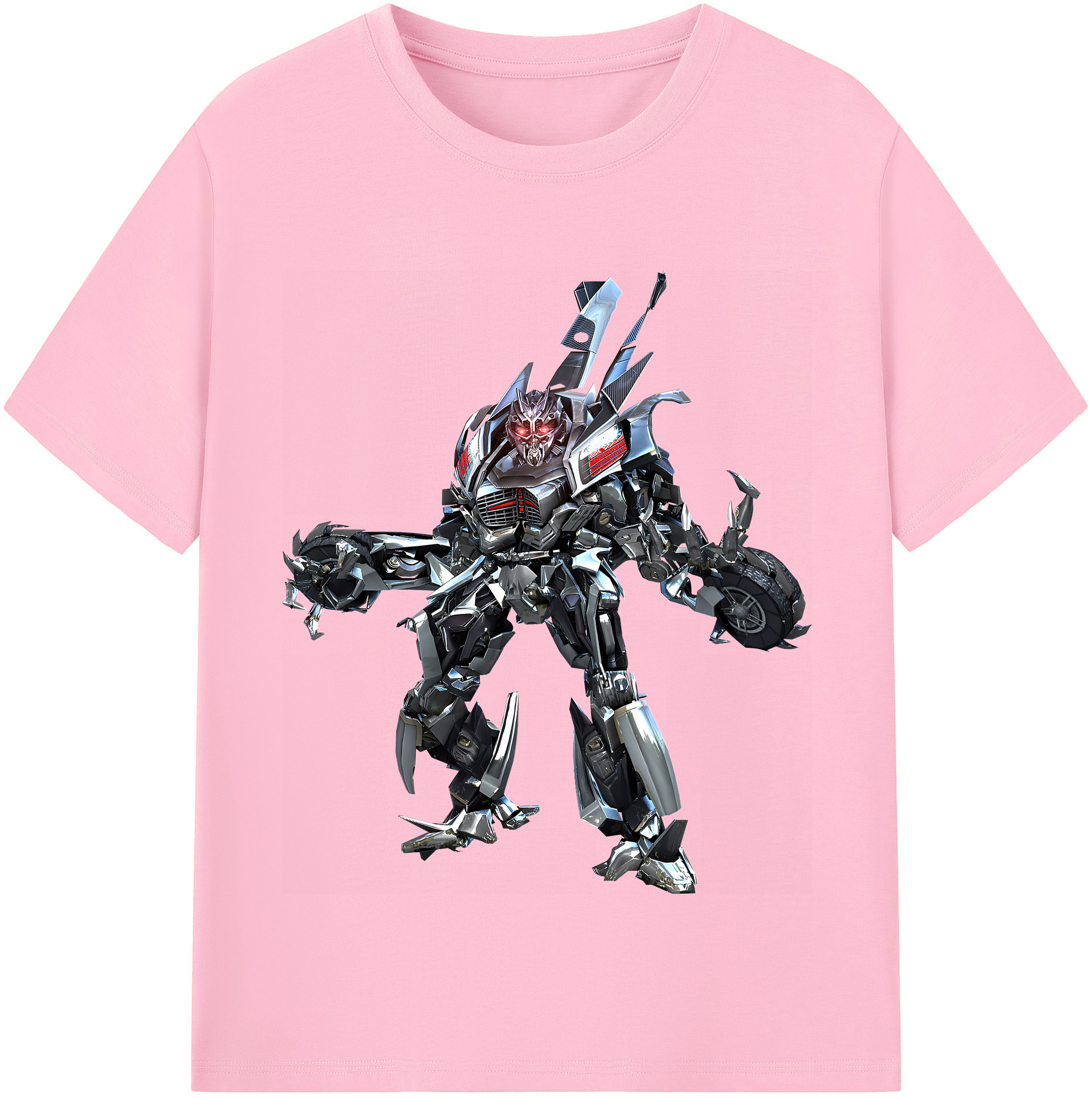 （画像用） Transformers トランスフォーマー 綿100％半袖Tシャツ（フロントプリント）
