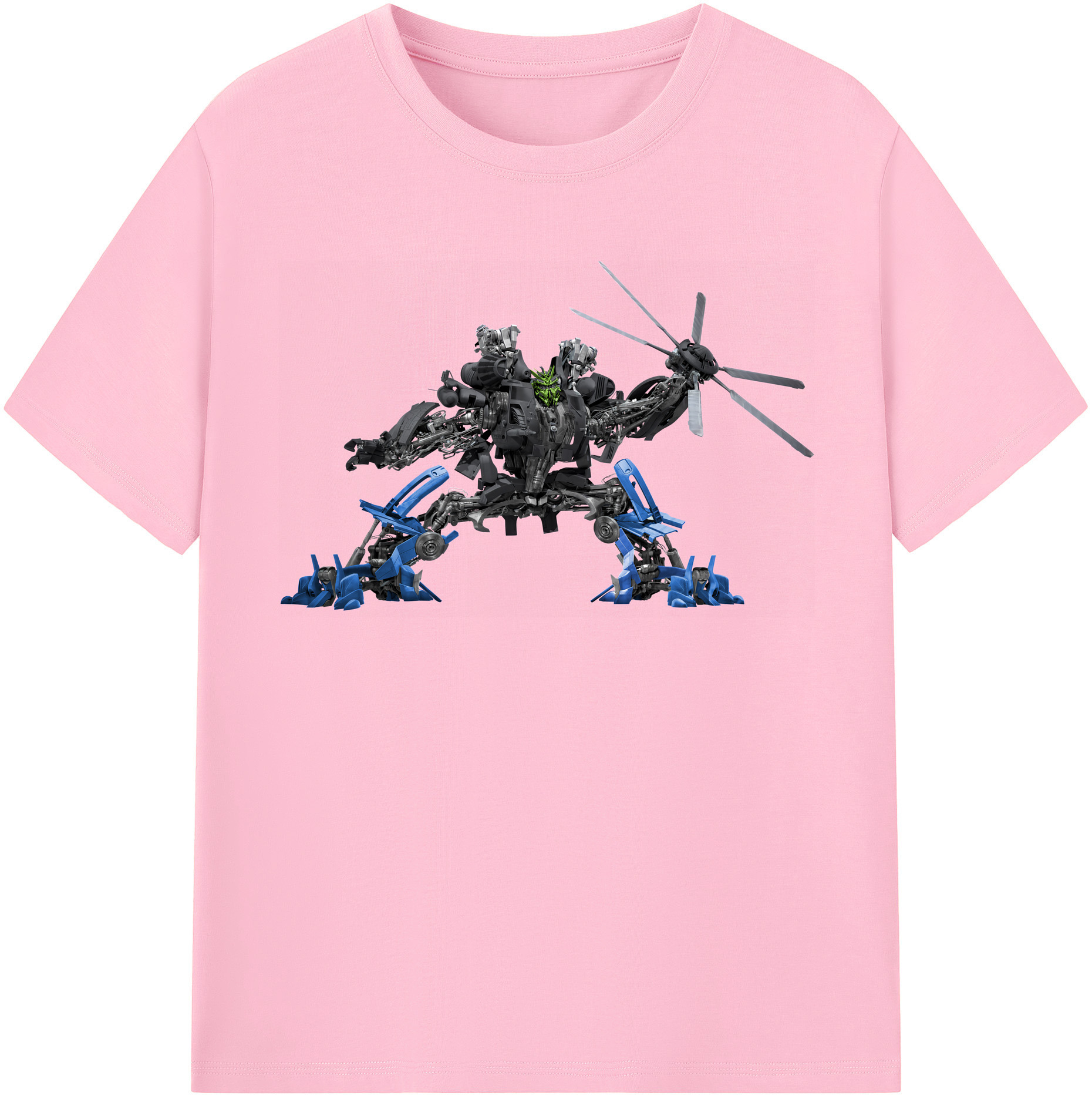 （画像用） Transformers トランスフォーマー 綿100％半袖Tシャツ（フロントプリント）