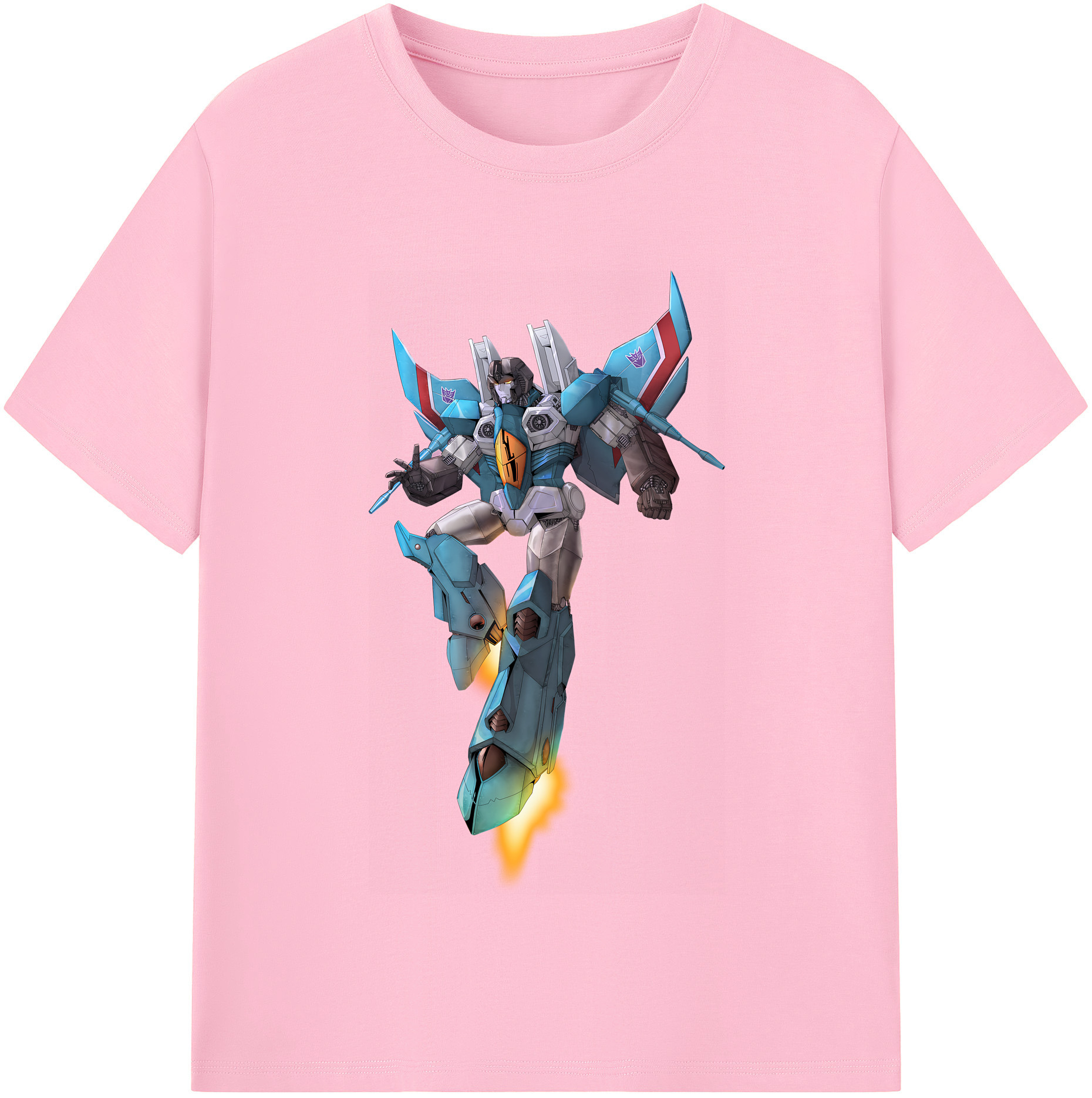 （画像用） Transformers トランスフォーマー 綿100％半袖Tシャツ（フロントプリント）