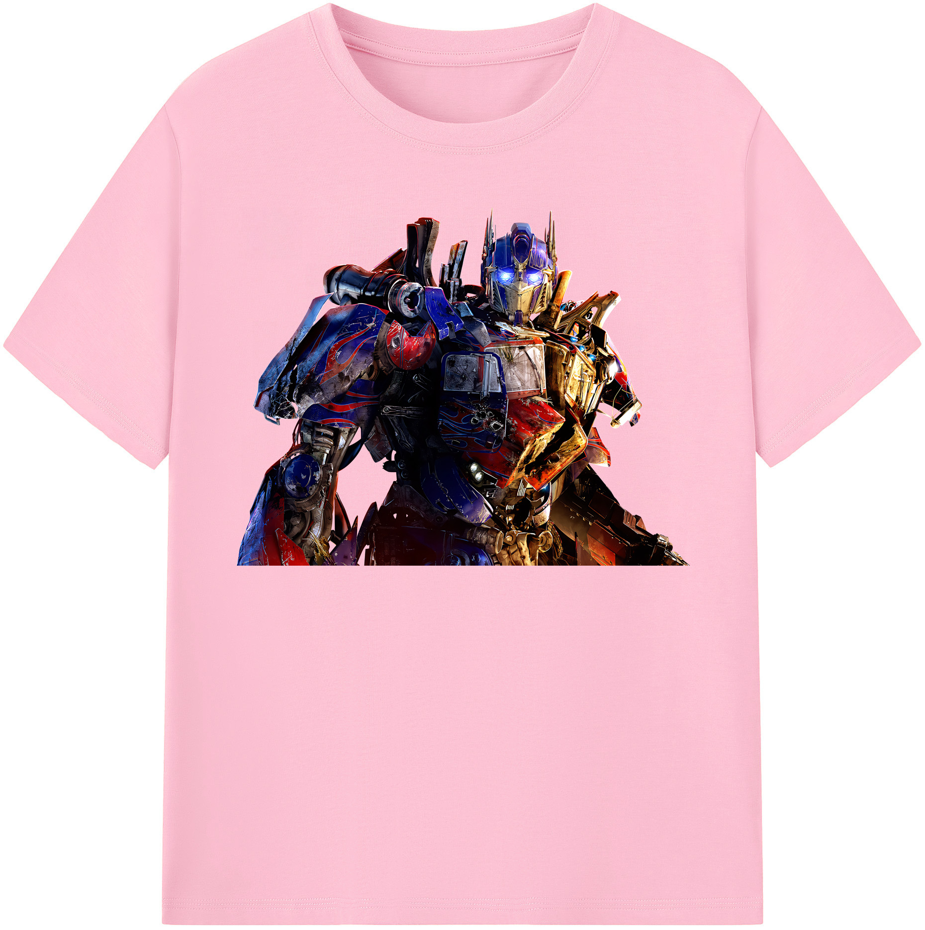 （画像用） Transformers トランスフォーマー 綿100％半袖Tシャツ（フロントプリント）