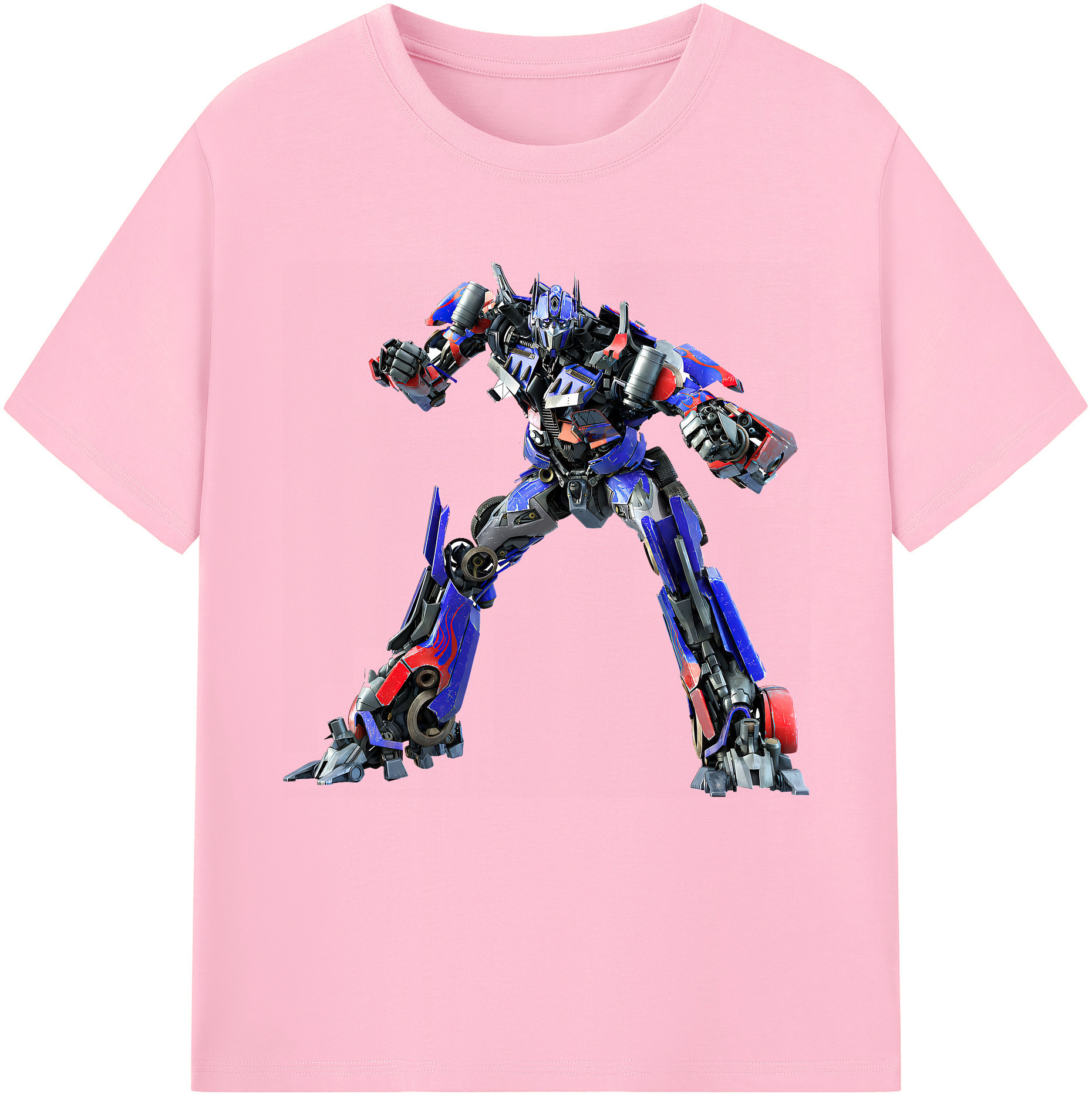 （画像用） Transformers トランスフォーマー 綿100％半袖Tシャツ（フロントプリント）