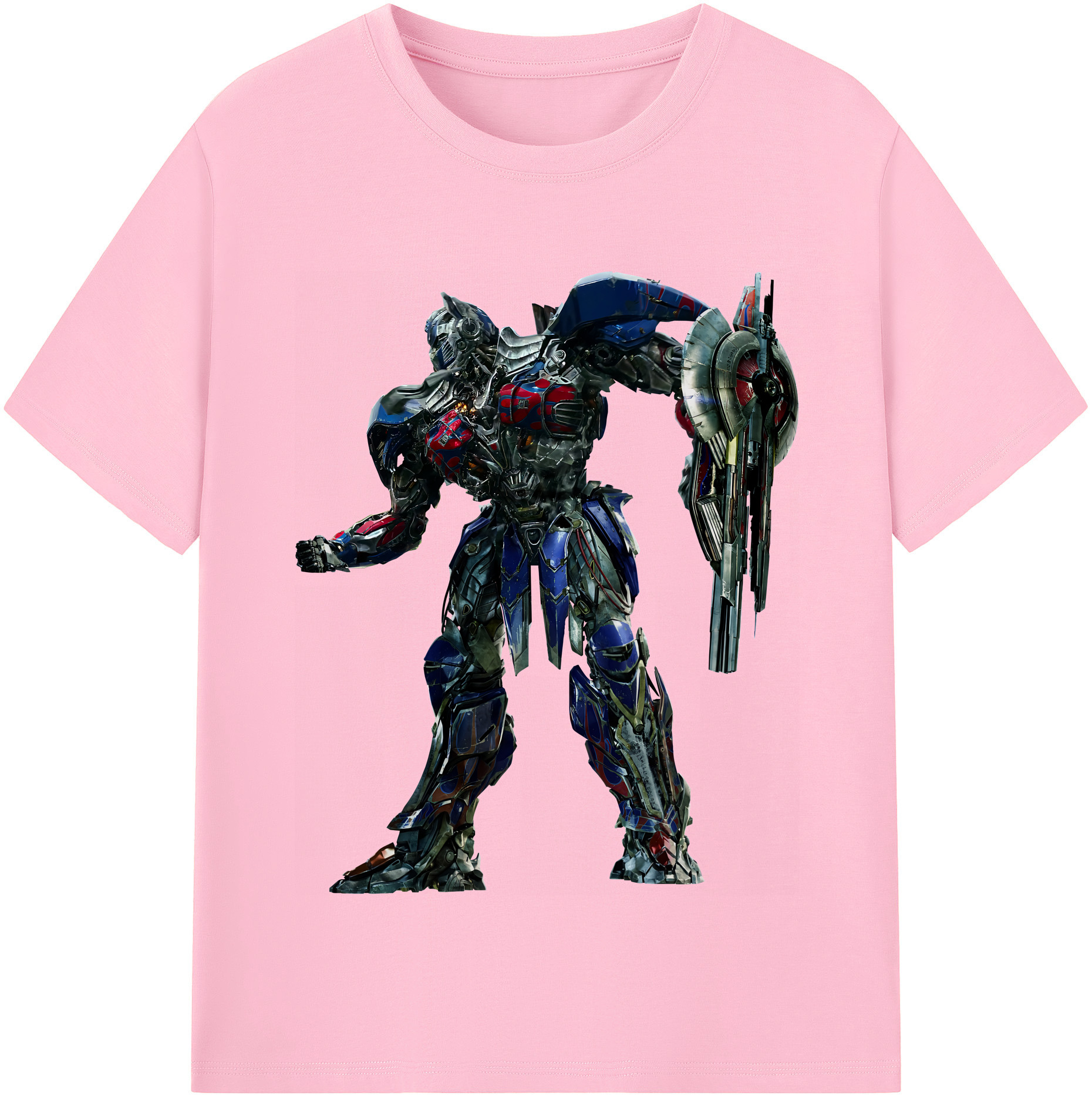（画像用） Transformers トランスフォーマー 綿100％半袖Tシャツ（フロントプリント）