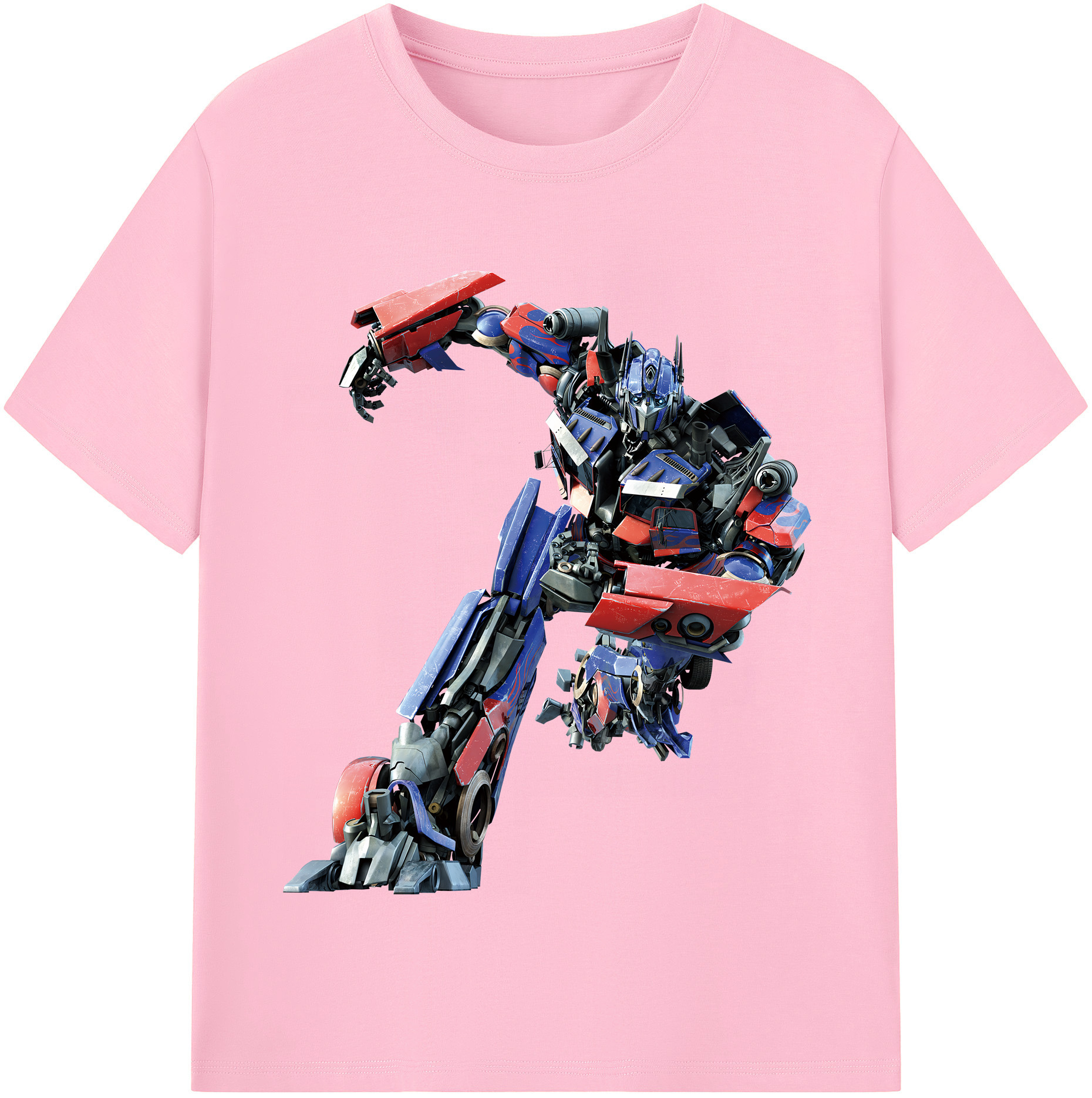 （画像用） Transformers トランスフォーマー 綿100％半袖Tシャツ（フロントプリント）