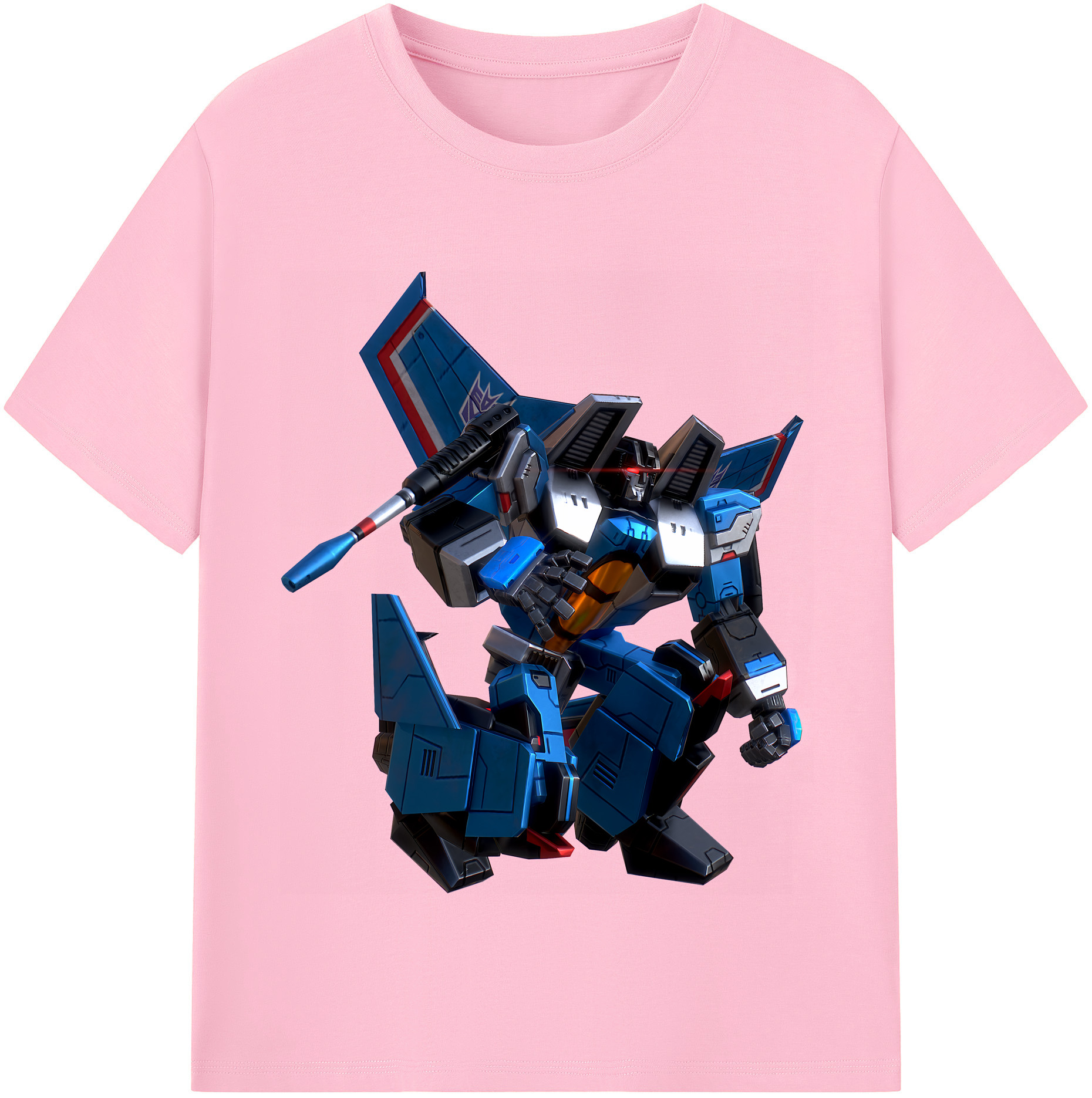 （画像用） Transformers トランスフォーマー 綿100％半袖Tシャツ（フロントプリント）