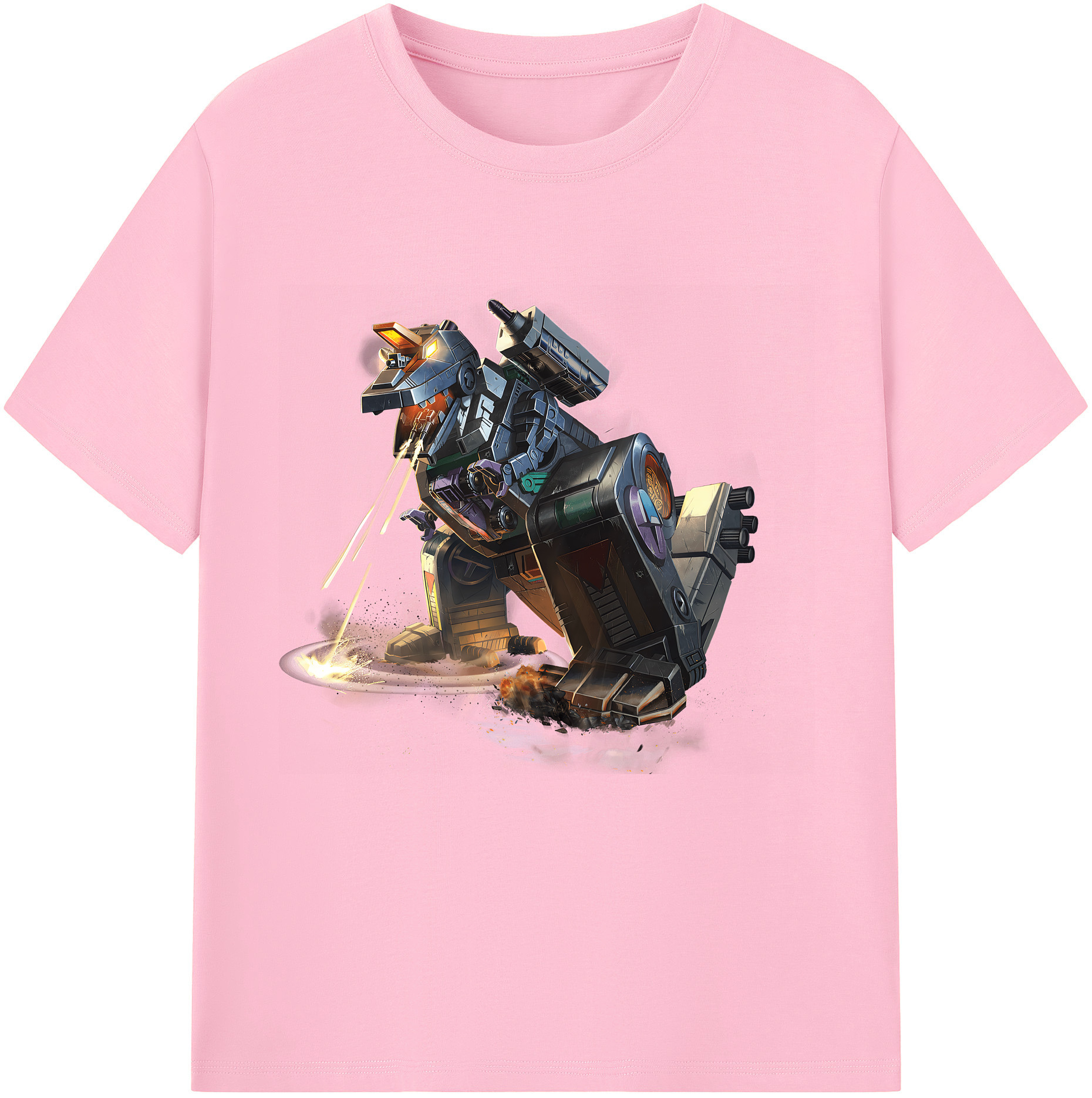 （画像用） Transformers トランスフォーマー 綿100％半袖Tシャツ（フロントプリント）