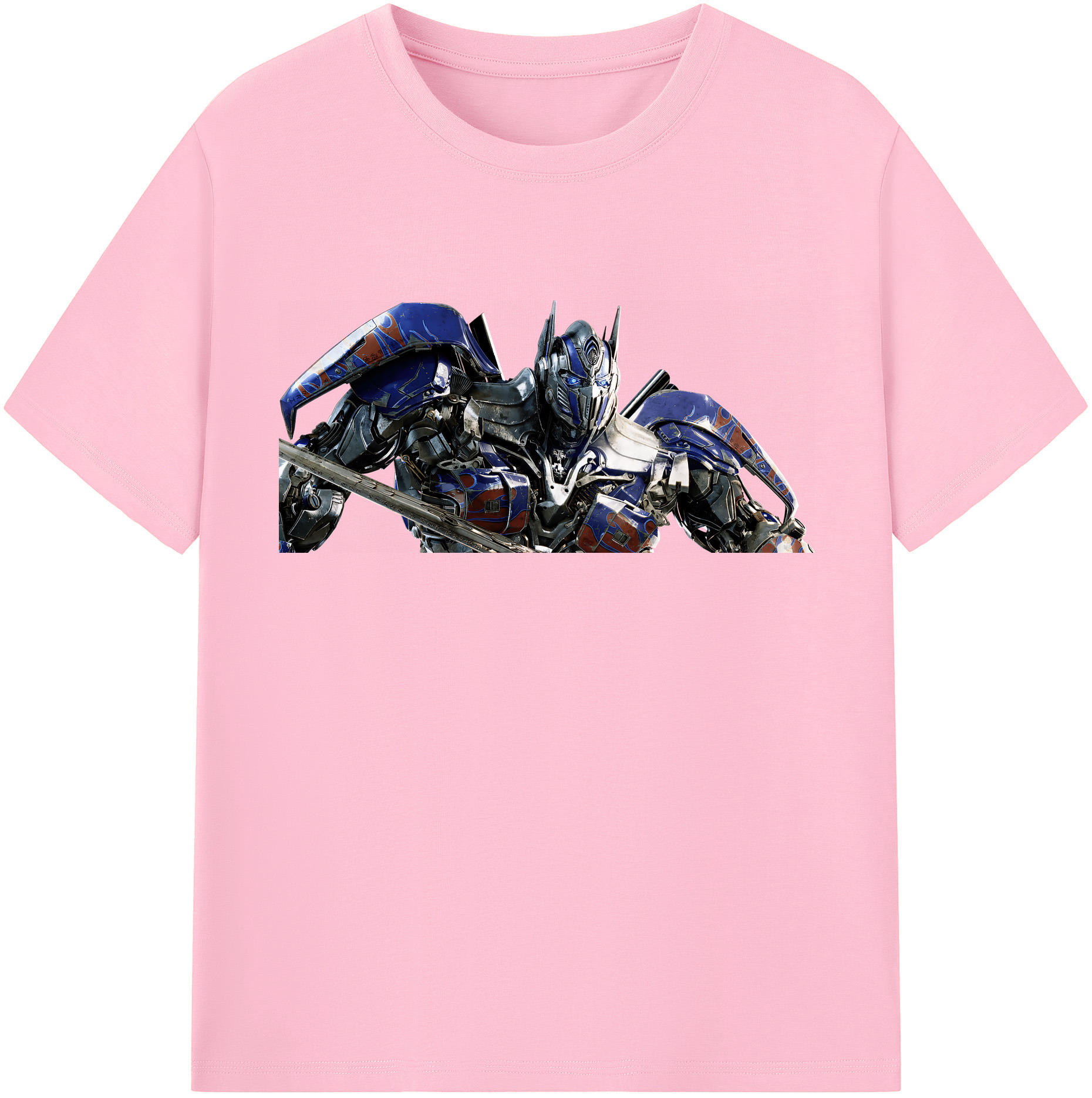 （画像用） Transformers トランスフォーマー 綿100％半袖Tシャツ（フロントプリント）