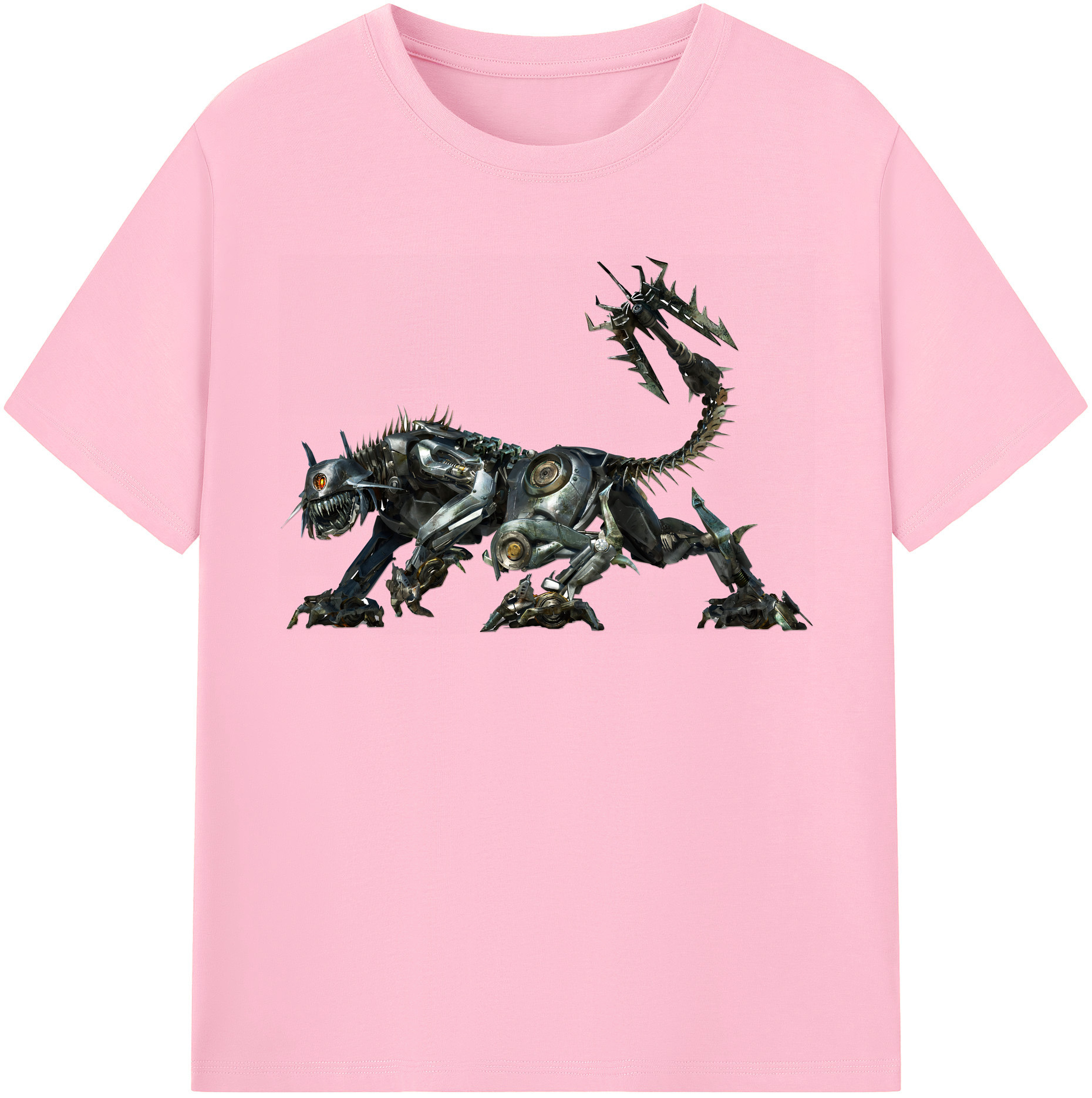 （画像用） Transformers トランスフォーマー 綿100％半袖Tシャツ（フロントプリント）