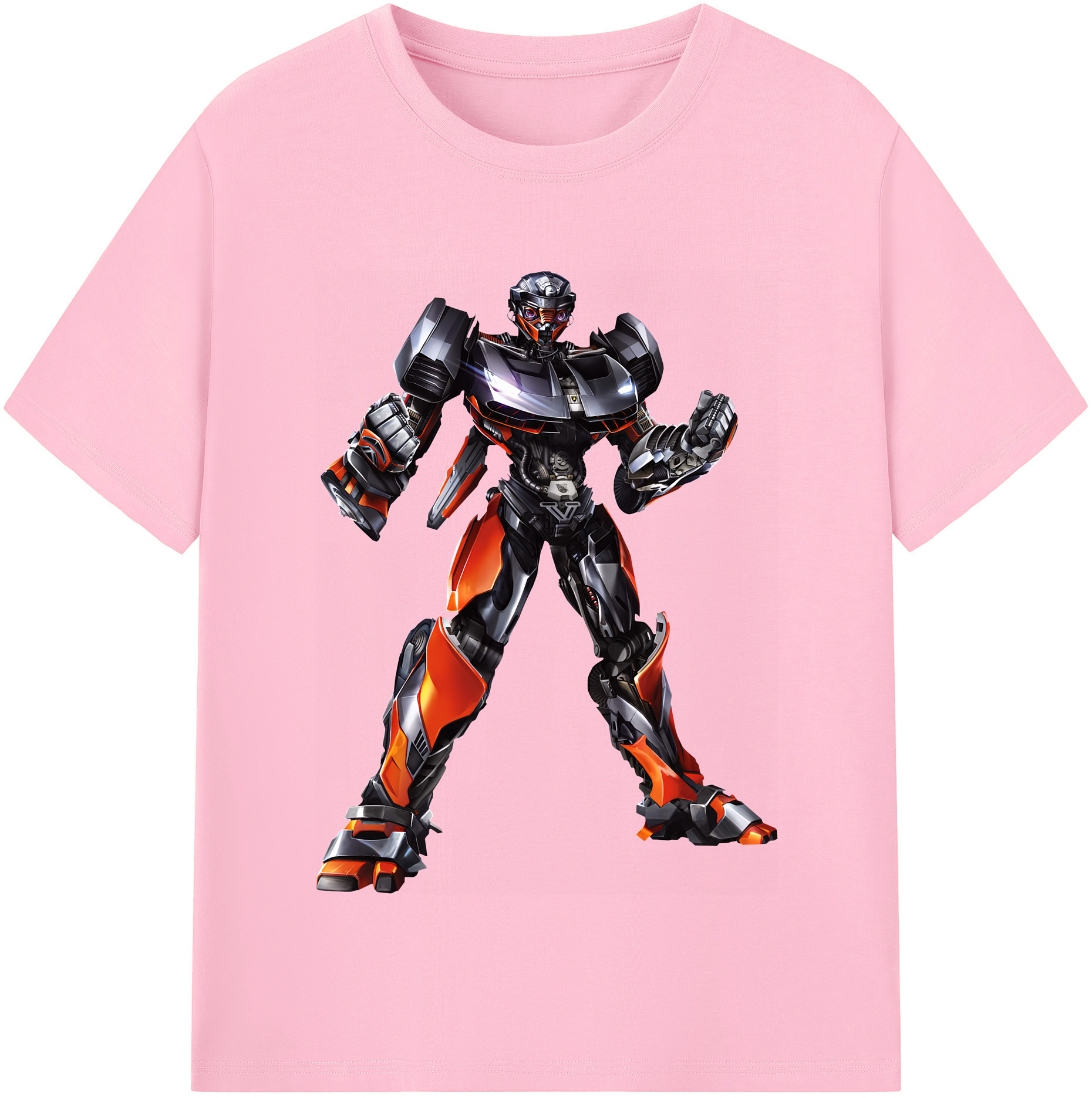 （画像用） Transformers トランスフォーマー 綿100％半袖Tシャツ（フロントプリント）