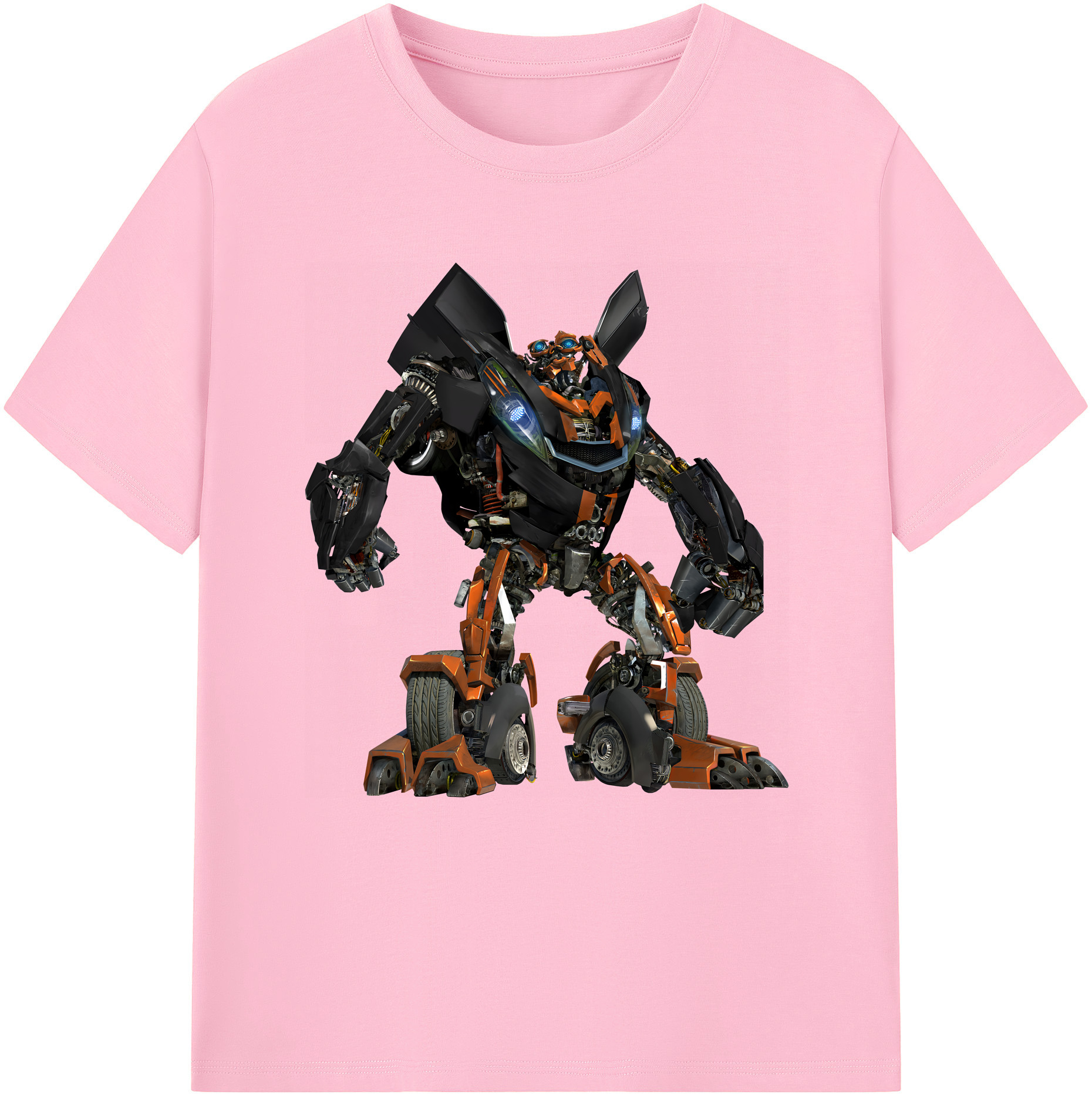 （画像用） Transformers トランスフォーマー 綿100％半袖Tシャツ（フロントプリント）