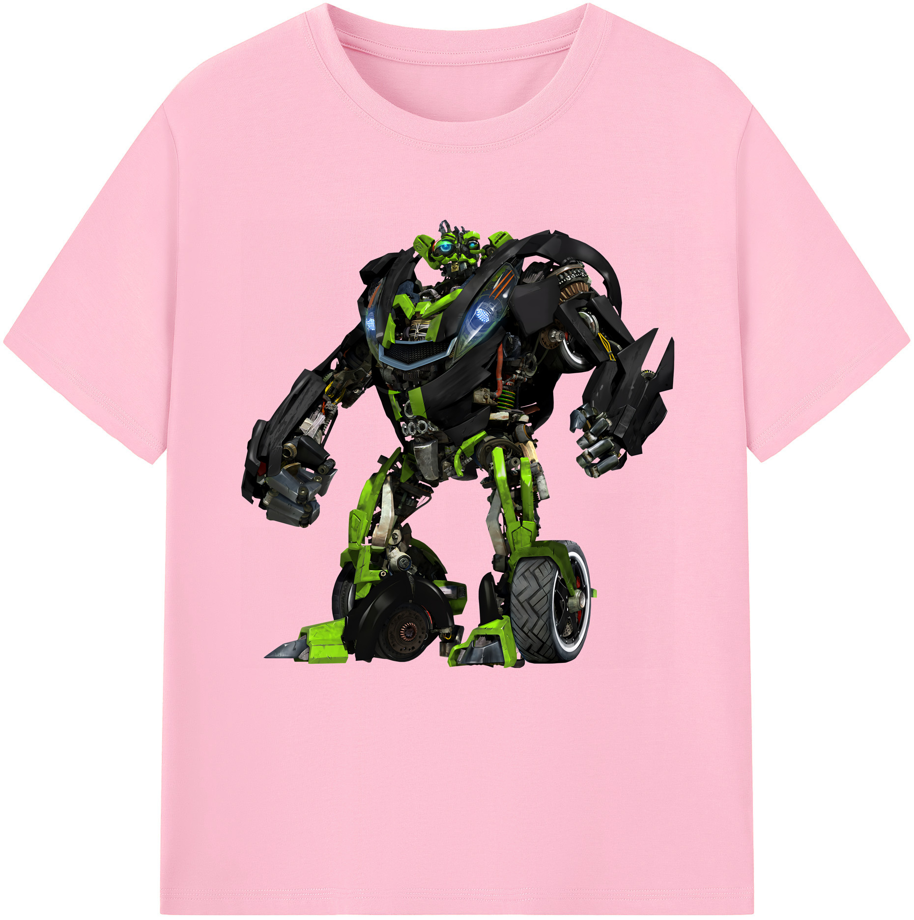 （画像用） Transformers トランスフォーマー 綿100％半袖Tシャツ（フロントプリント）