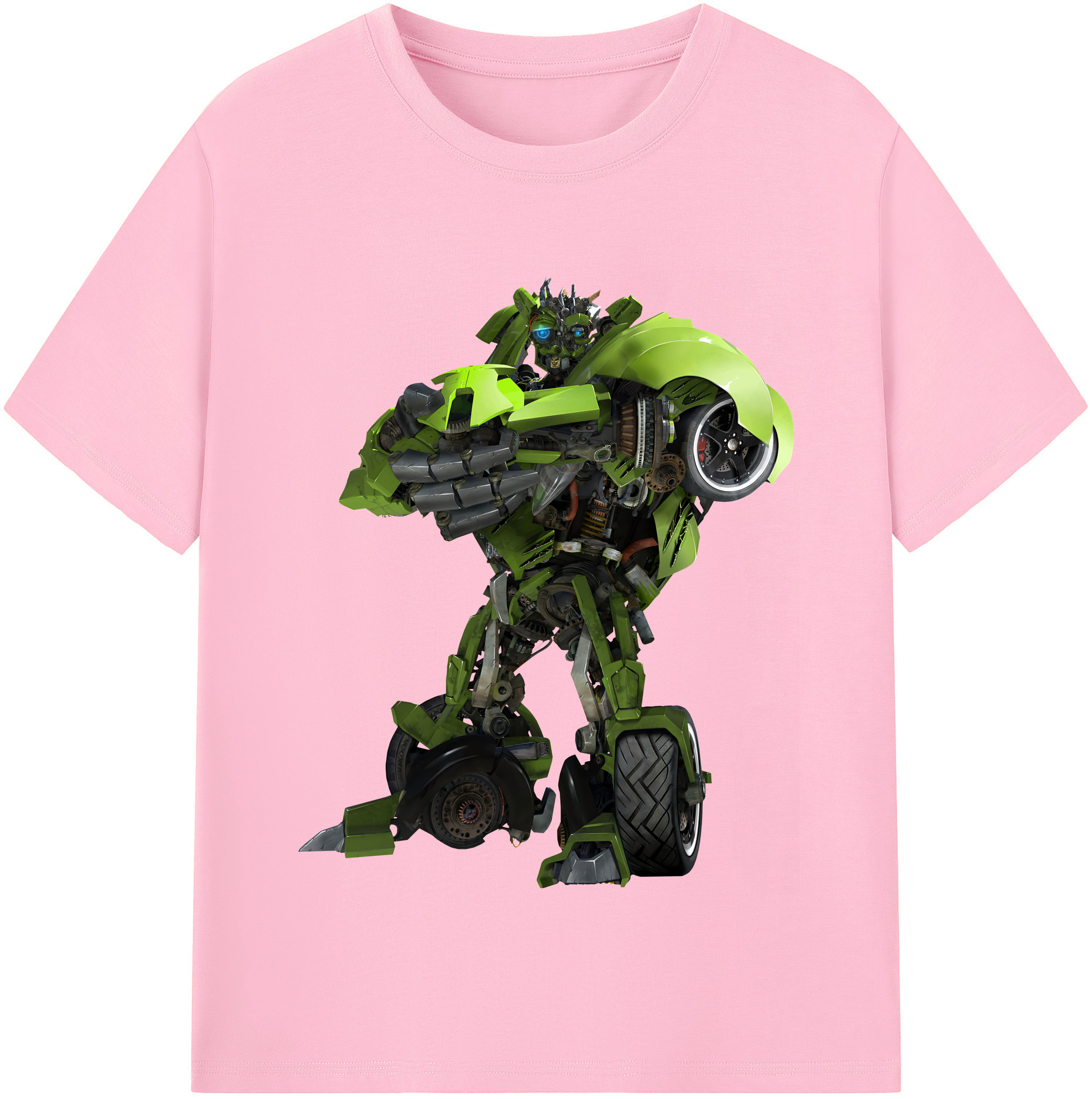 （画像用） Transformers トランスフォーマー 綿100％半袖Tシャツ（フロントプリント）