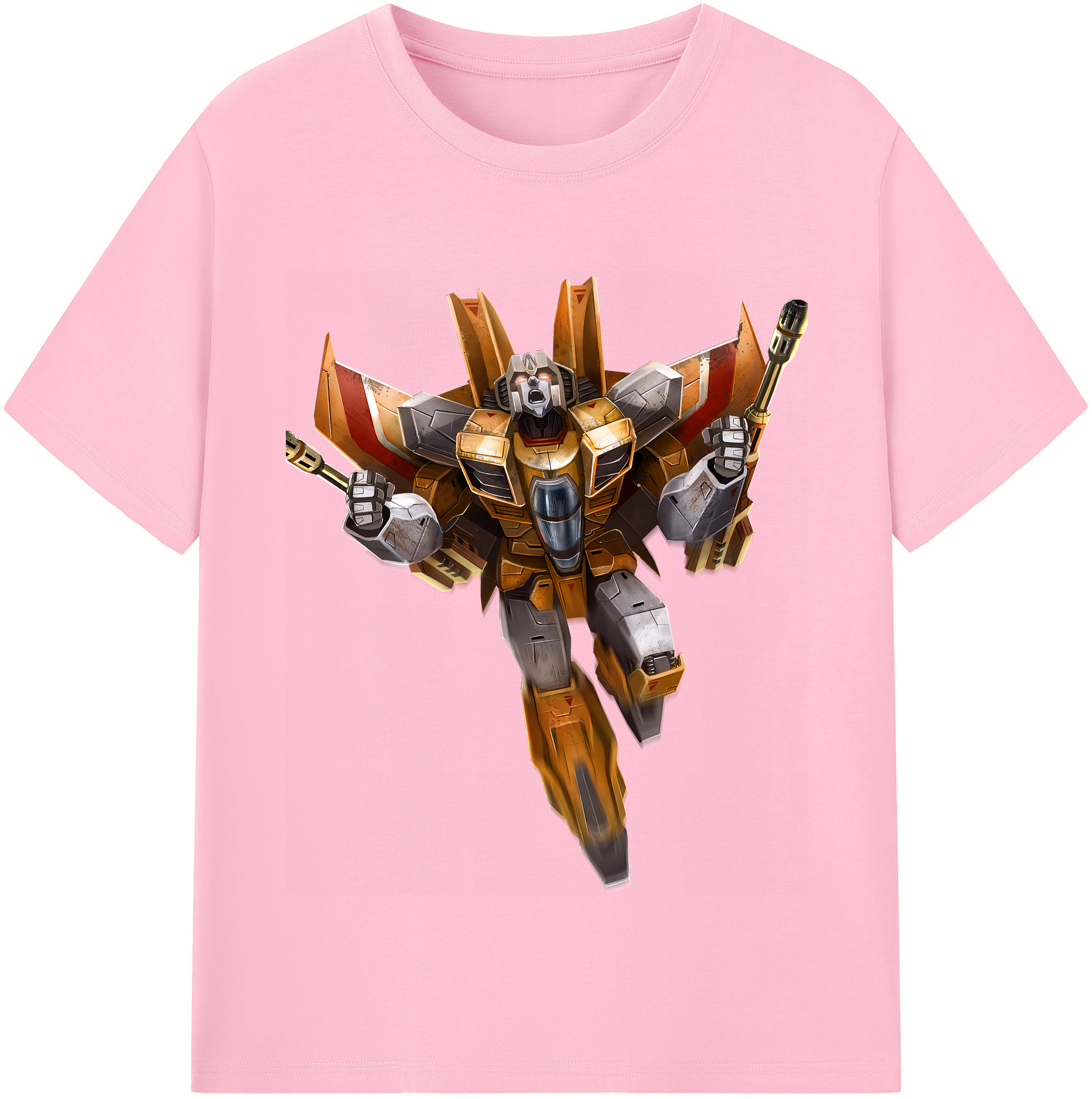 （画像用） Transformers トランスフォーマー 綿100％半袖Tシャツ（フロントプリント）