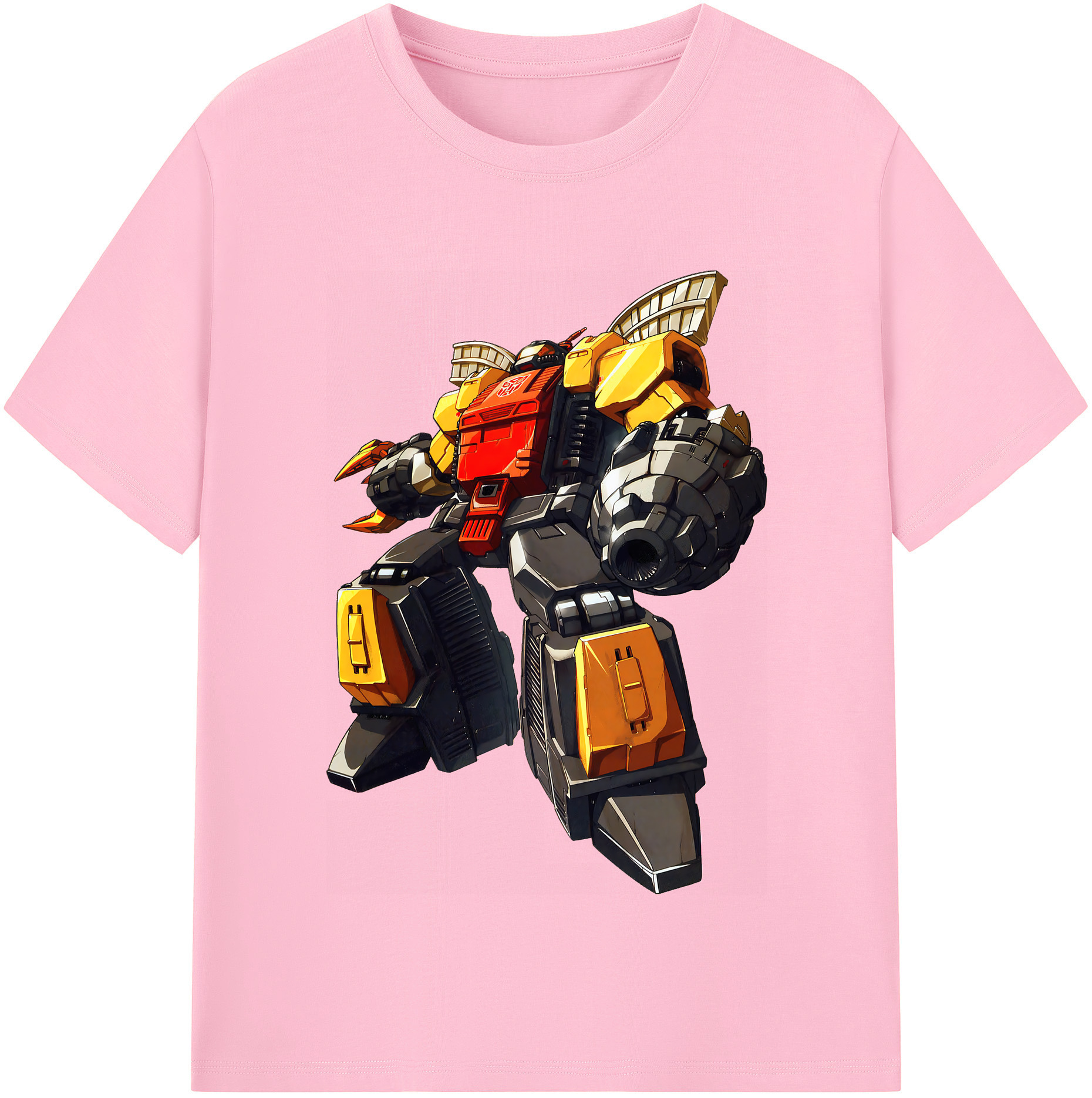 （画像用） Transformers トランスフォーマー 綿100％半袖Tシャツ（フロントプリント）