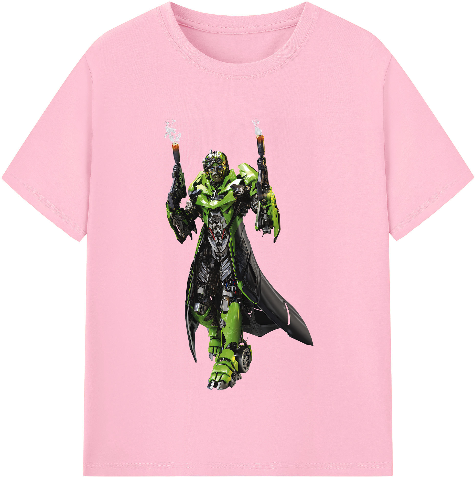 （画像用） Transformers トランスフォーマー 綿100％半袖Tシャツ（フロントプリント）