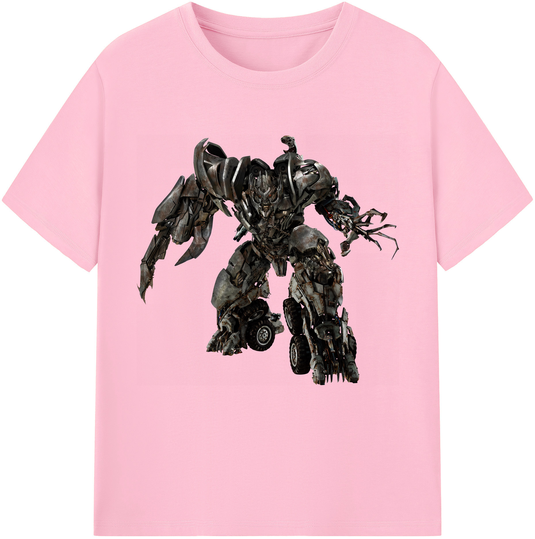 （画像用） Transformers トランスフォーマー 綿100％半袖Tシャツ（フロントプリント）