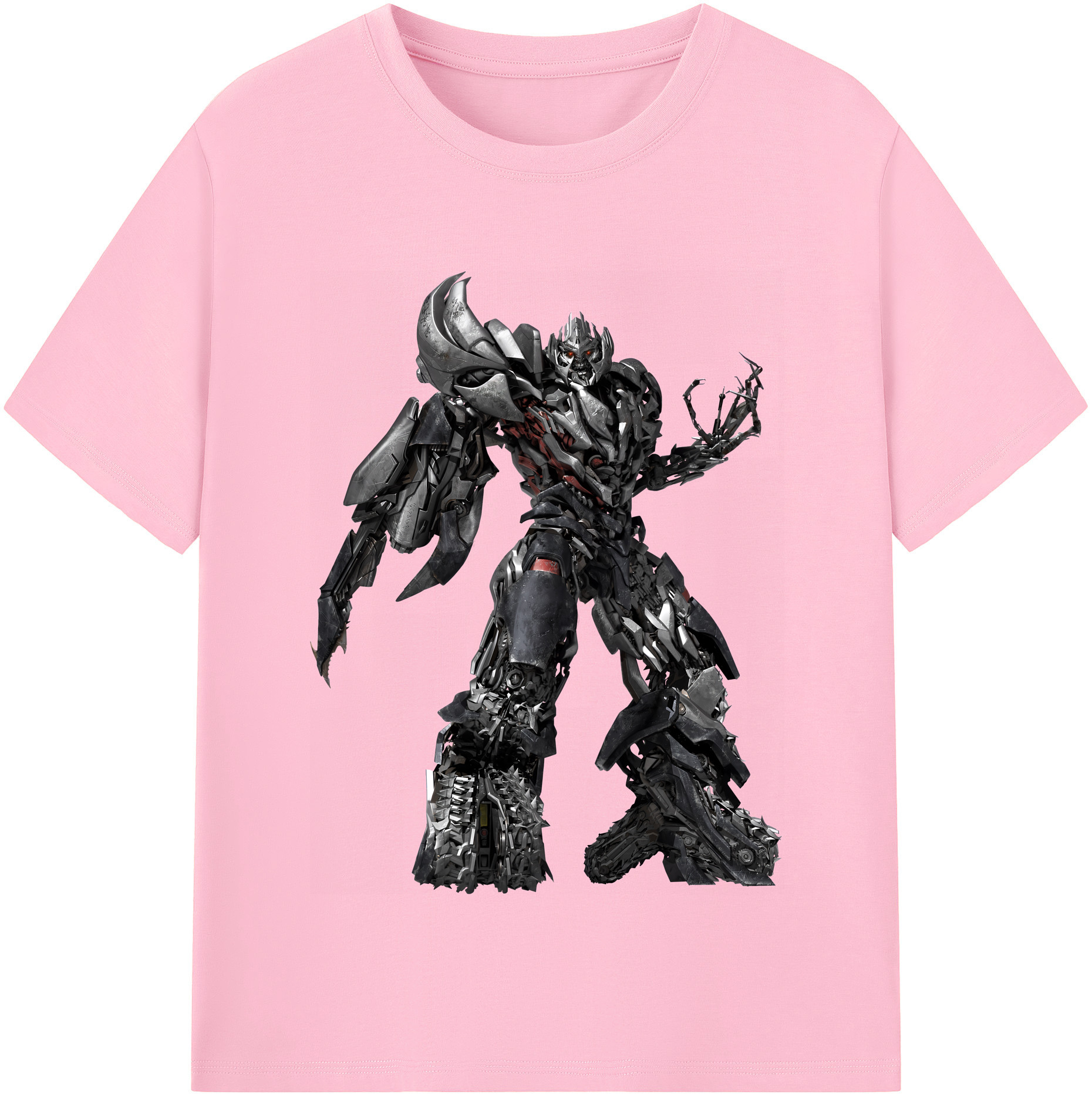 （画像用） Transformers トランスフォーマー 綿100％半袖Tシャツ（フロントプリント）