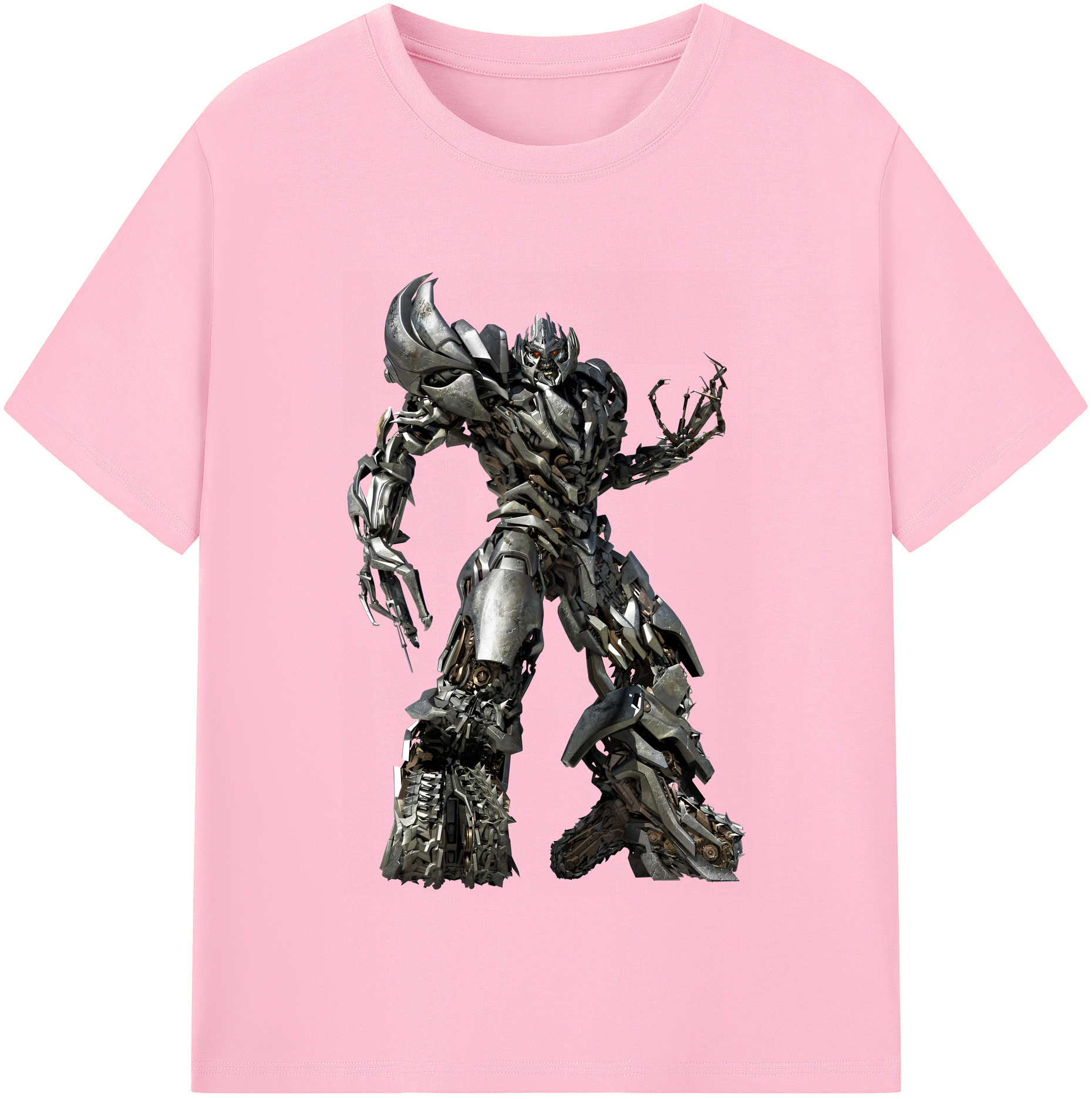 （画像用） Transformers トランスフォーマー 綿100％半袖Tシャツ（フロントプリント）