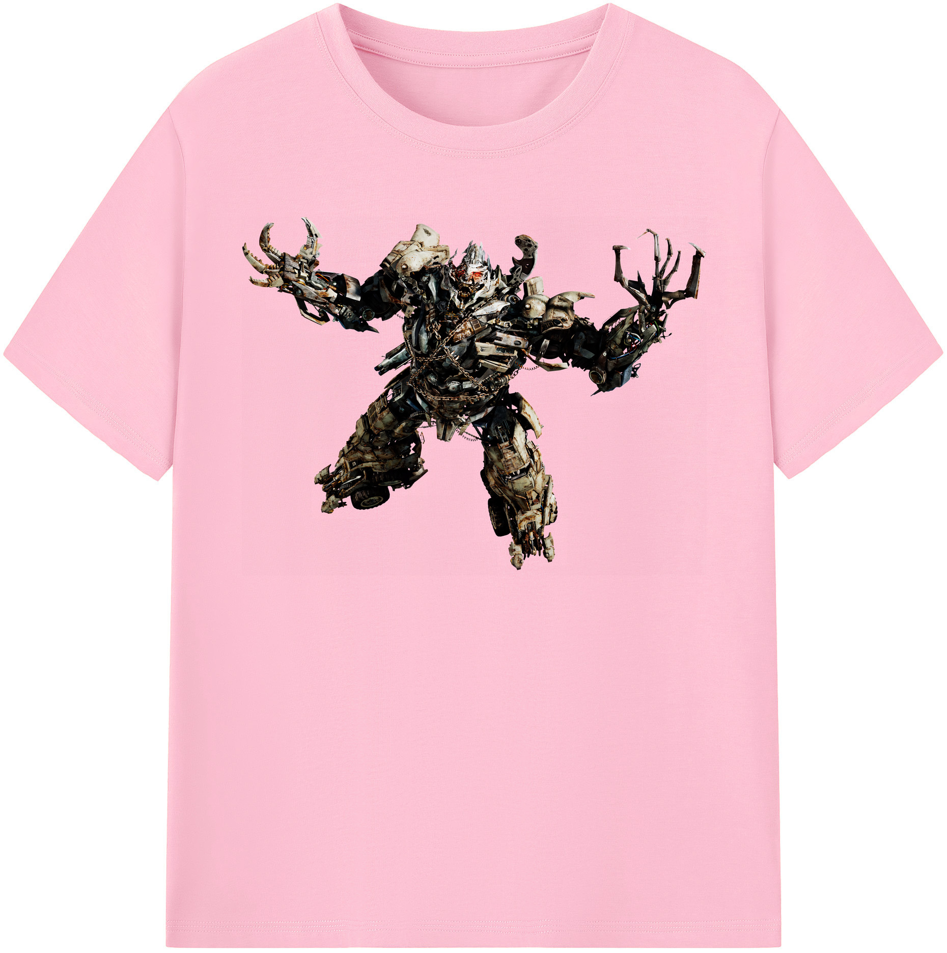 （画像用） Transformers トランスフォーマー 綿100％半袖Tシャツ（フロントプリント）