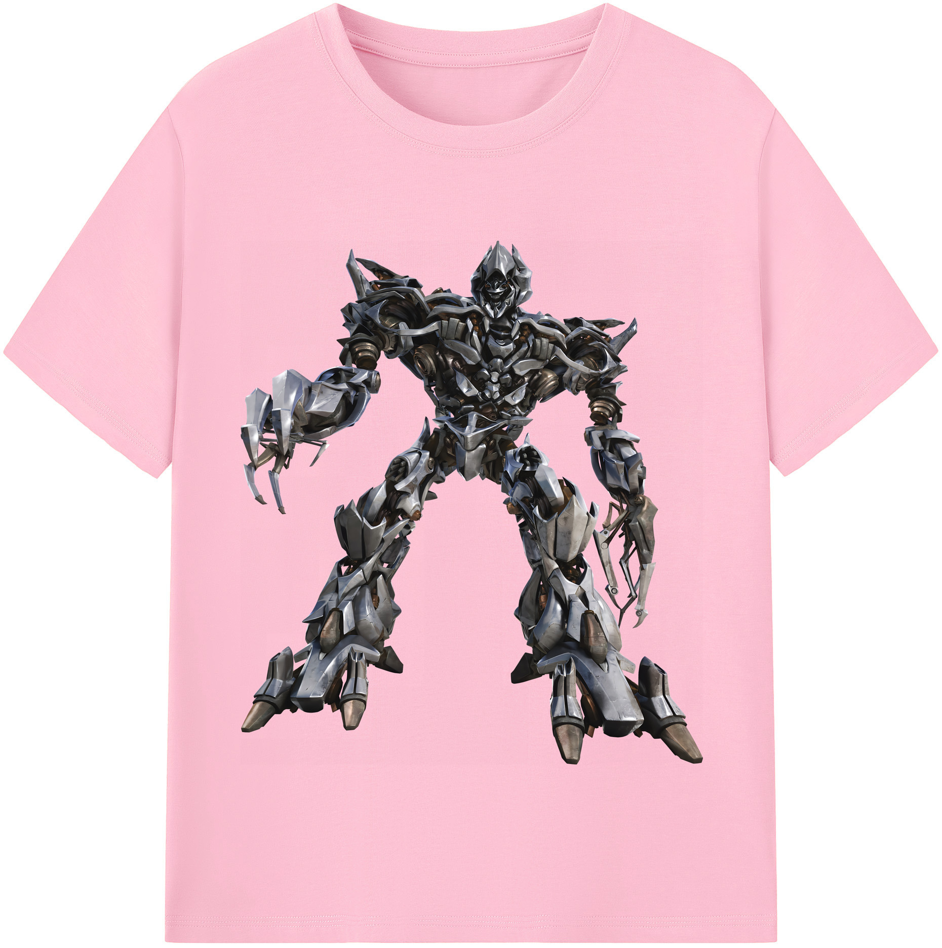 （画像用） Transformers トランスフォーマー 綿100％半袖Tシャツ（フロントプリント）