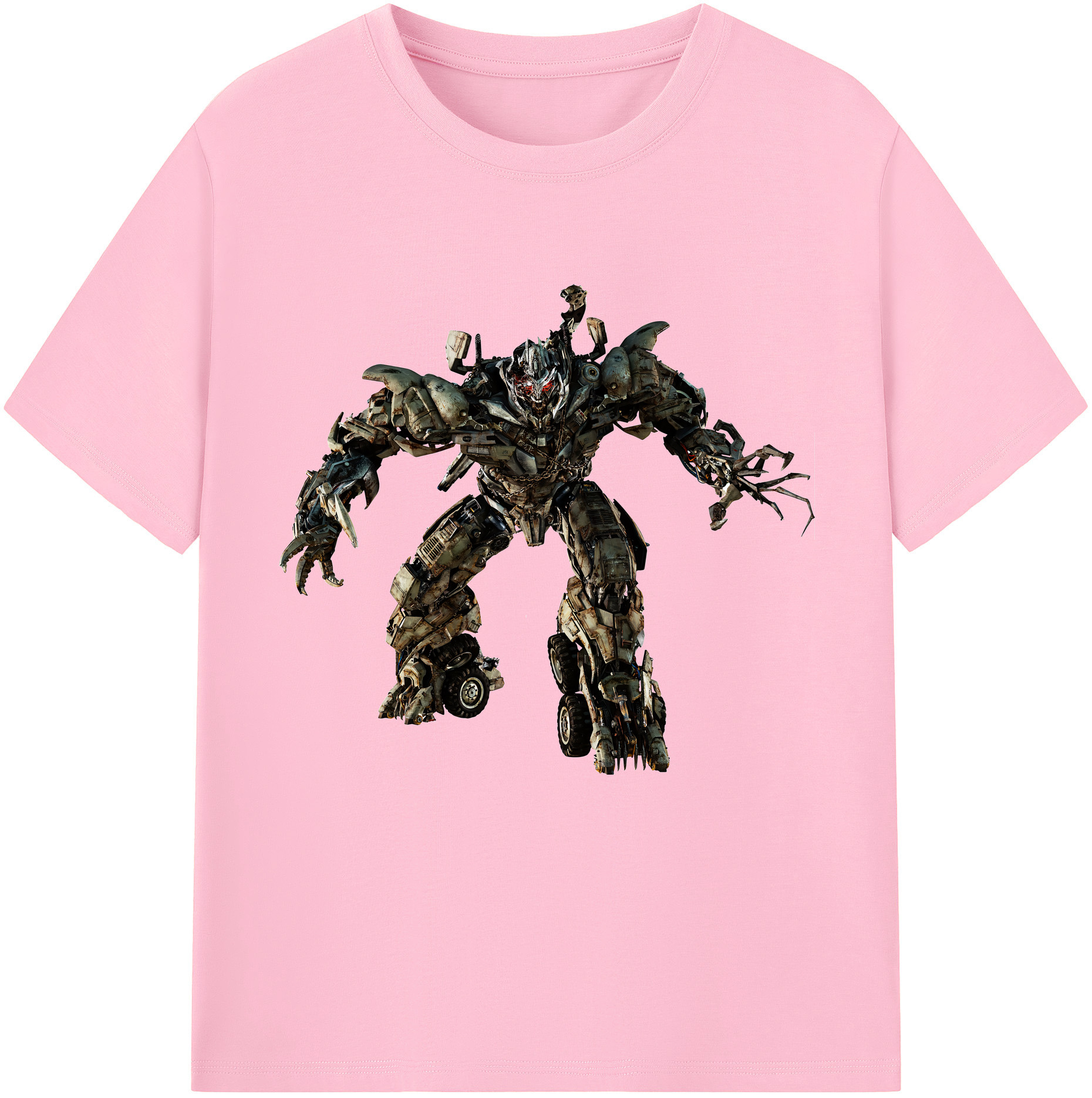 （画像用） Transformers トランスフォーマー 綿100％半袖Tシャツ（フロントプリント）