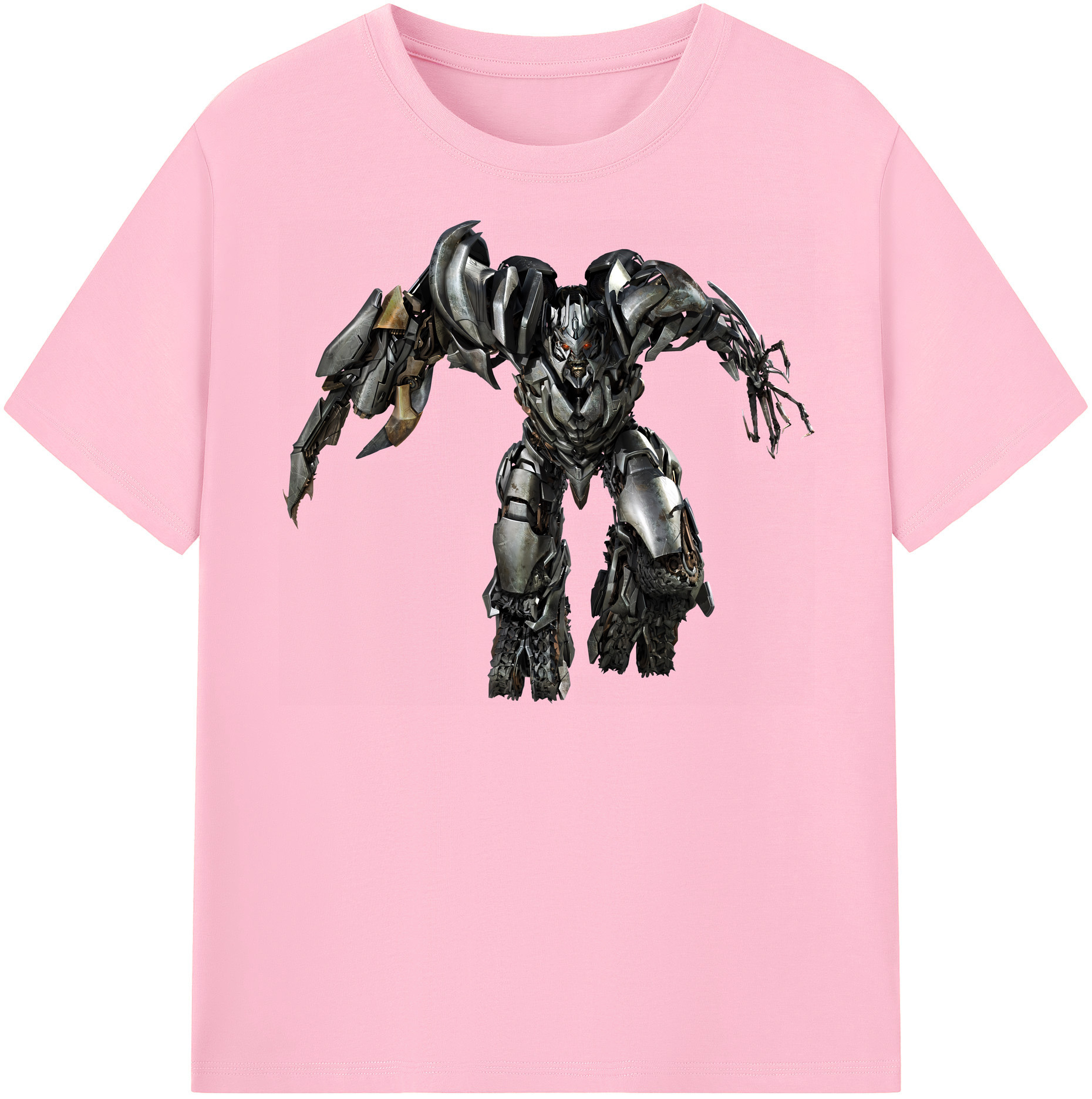 （画像用） Transformers トランスフォーマー 綿100％半袖Tシャツ（フロントプリント）