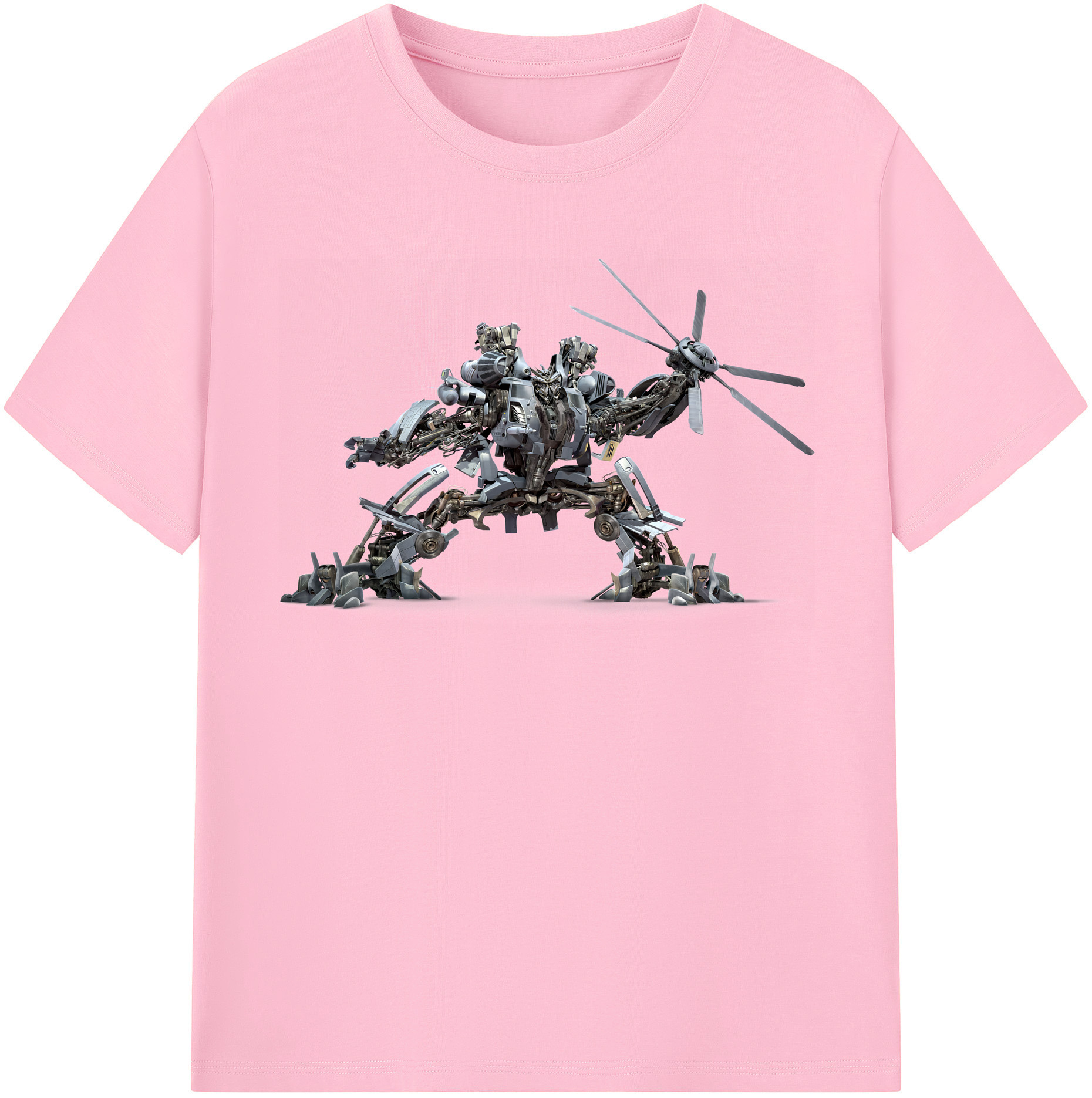 （画像用） Transformers トランスフォーマー 綿100％半袖Tシャツ（フロントプリント）
