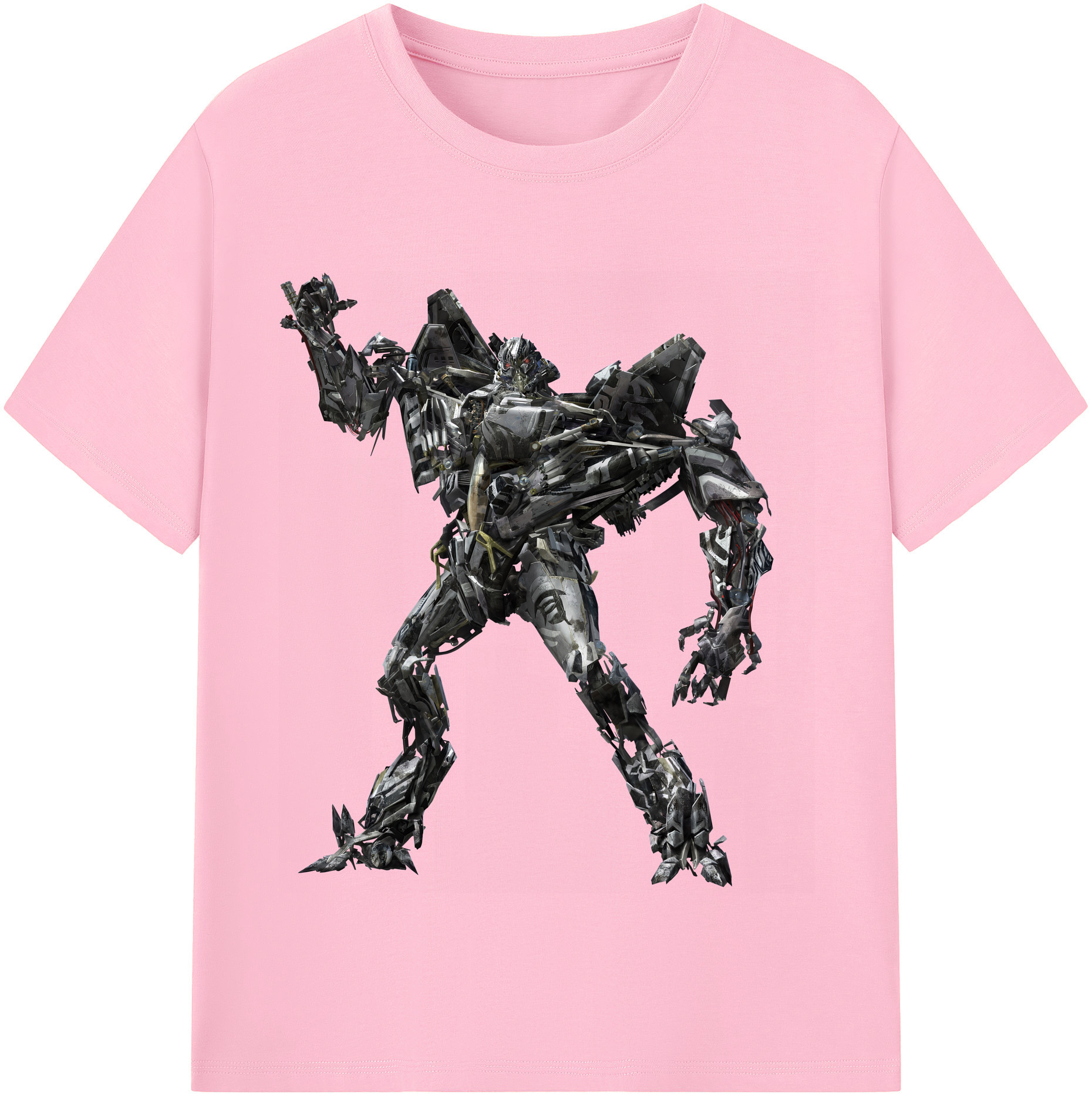 （画像用） Transformers トランスフォーマー 綿100％半袖Tシャツ（フロントプリント）