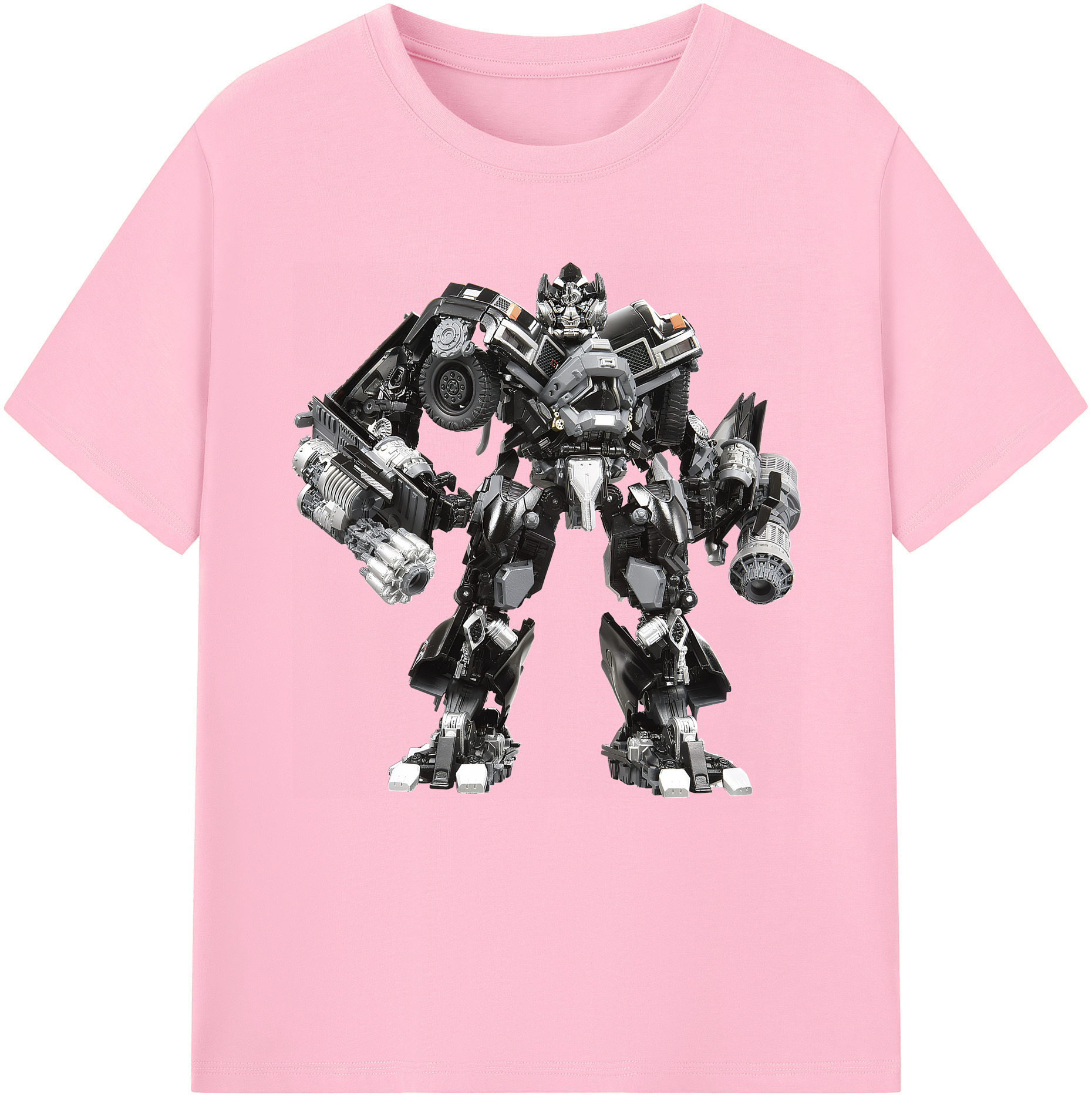 （画像用） Transformers トランスフォーマー 綿100％半袖Tシャツ（フロントプリント）