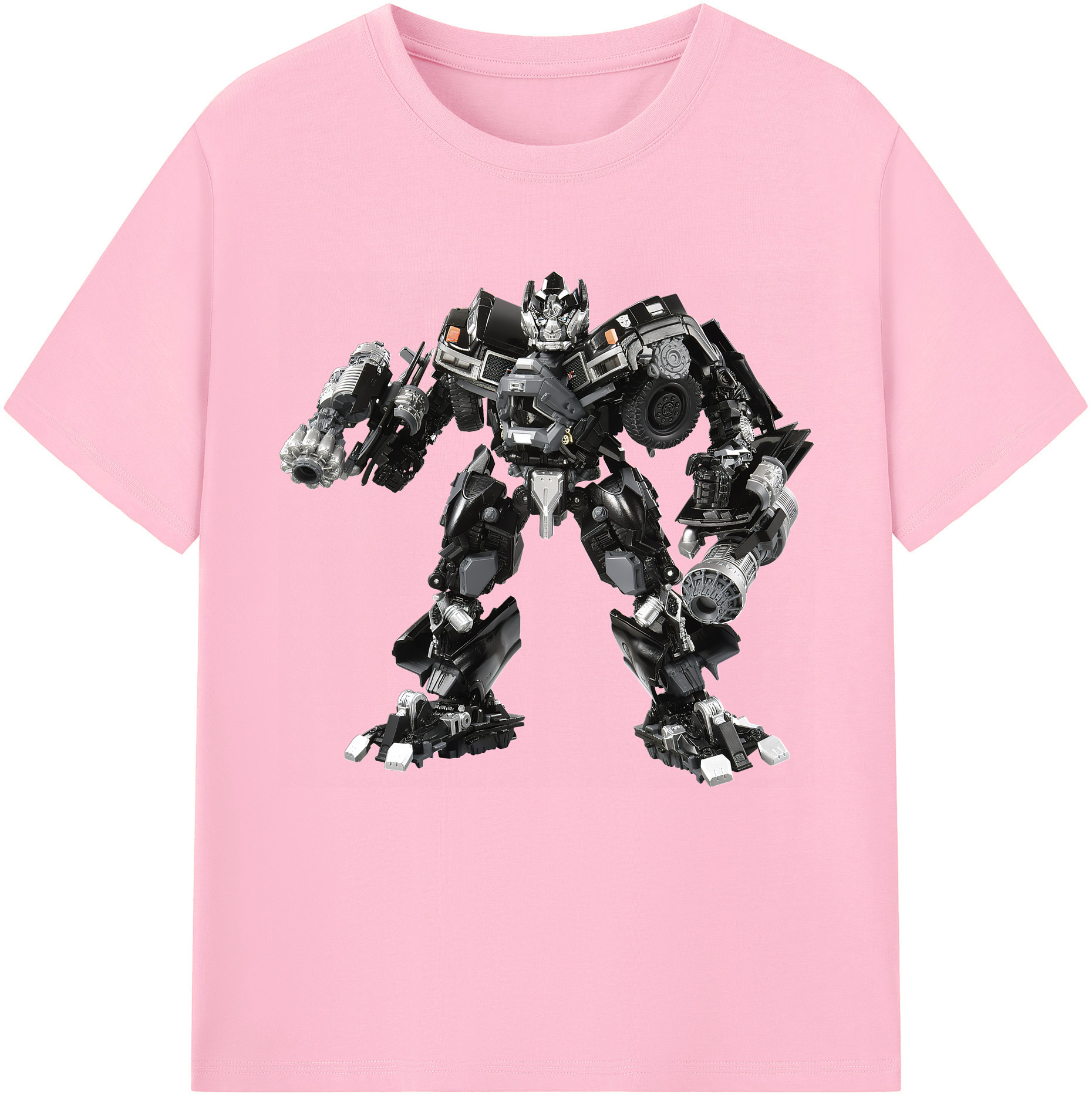 （画像用） Transformers トランスフォーマー 綿100％半袖Tシャツ（フロントプリント）