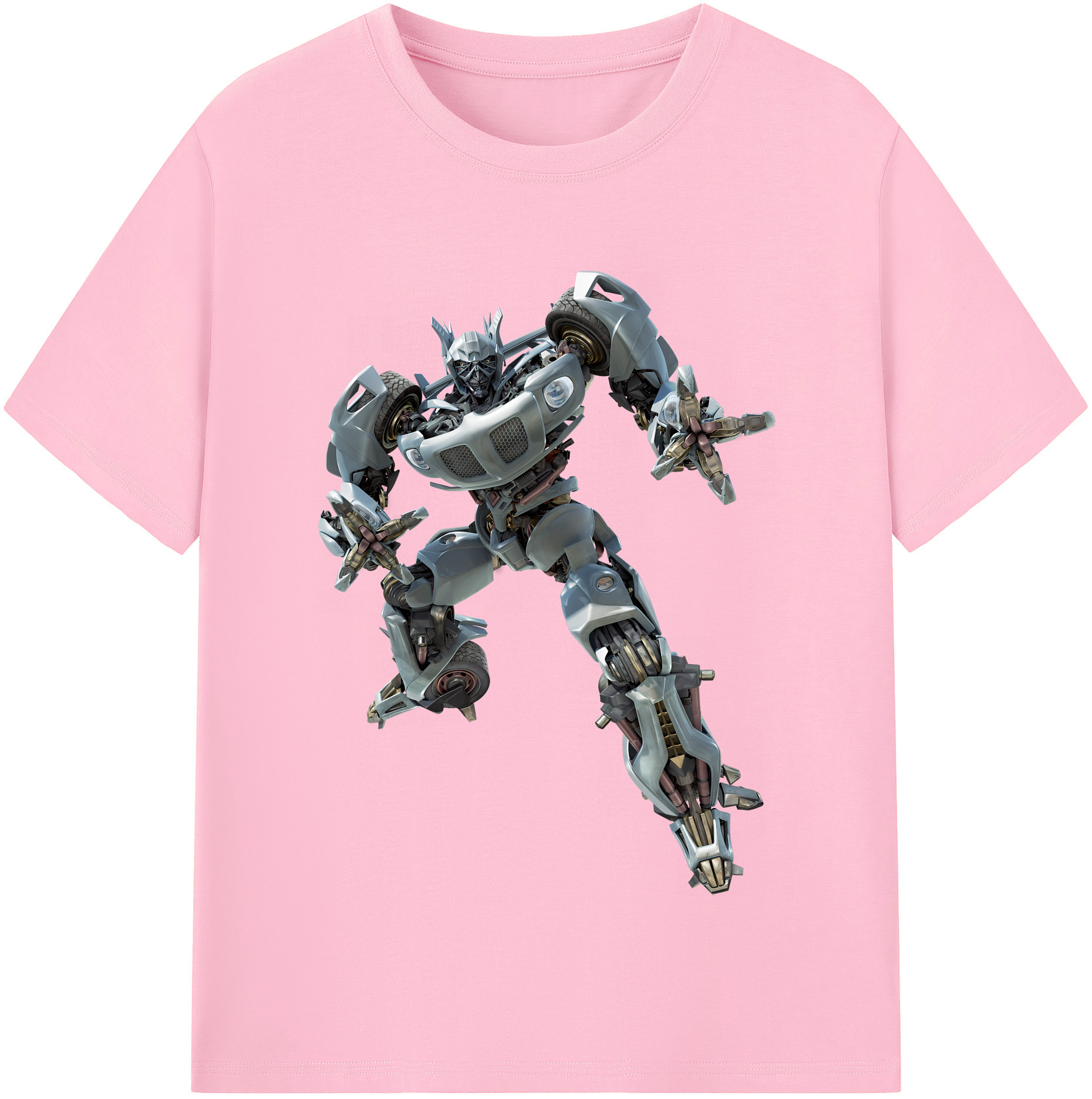 （画像用） Transformers トランスフォーマー 綿100％半袖Tシャツ（フロントプリント）