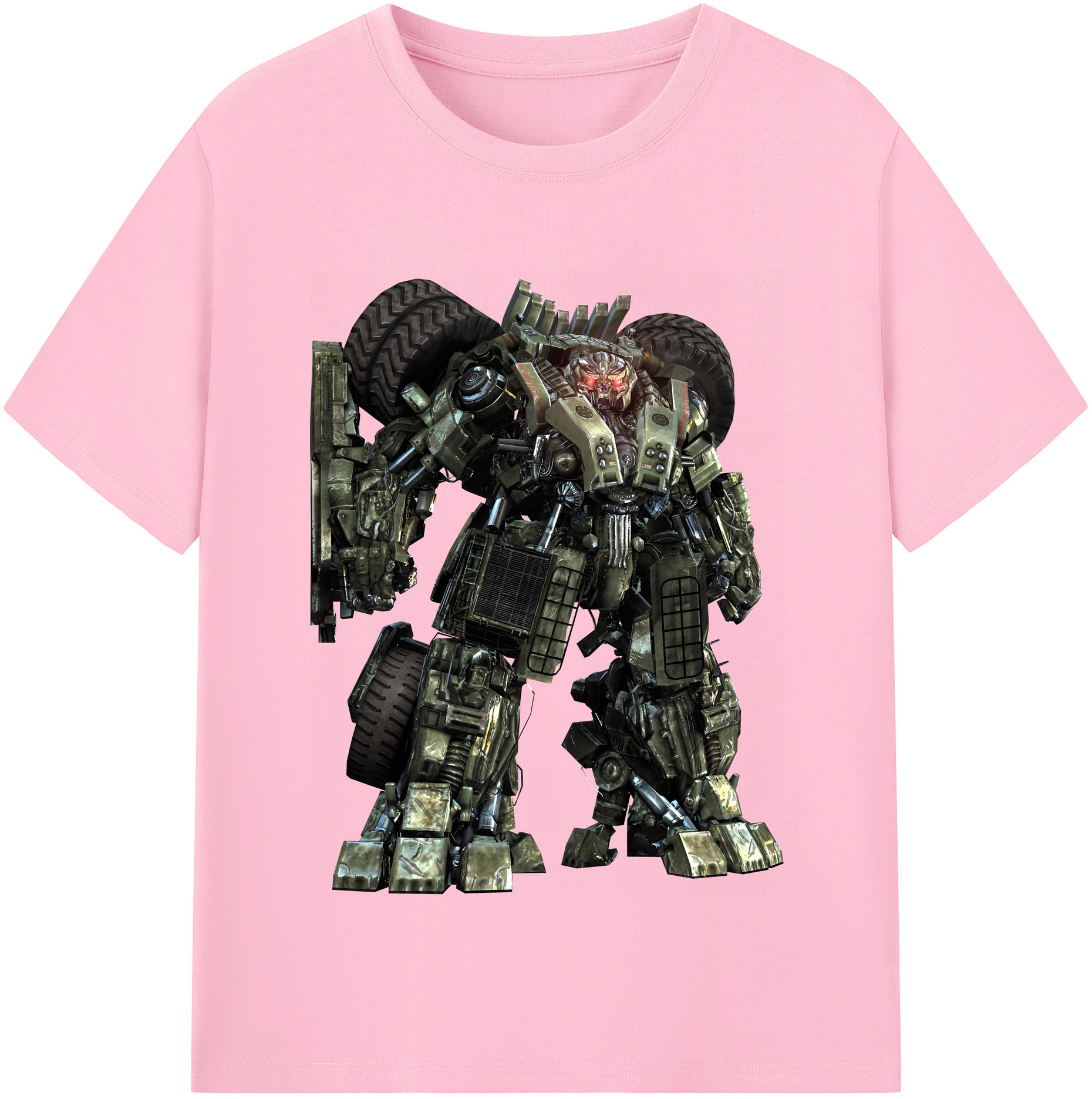 （画像用） Transformers トランスフォーマー 綿100％半袖Tシャツ（フロントプリント）