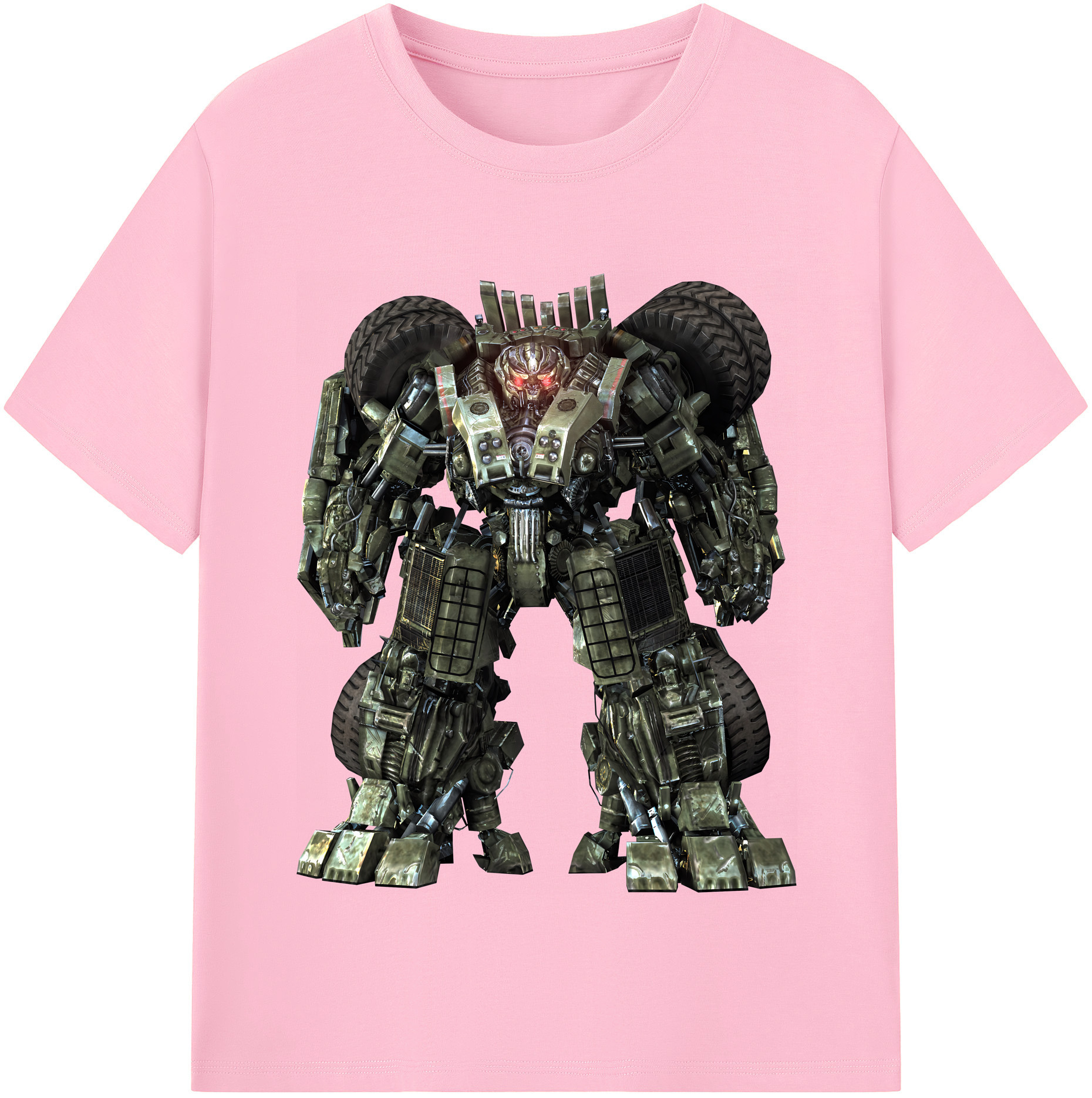 （画像用） Transformers トランスフォーマー 綿100％半袖Tシャツ（フロントプリント）