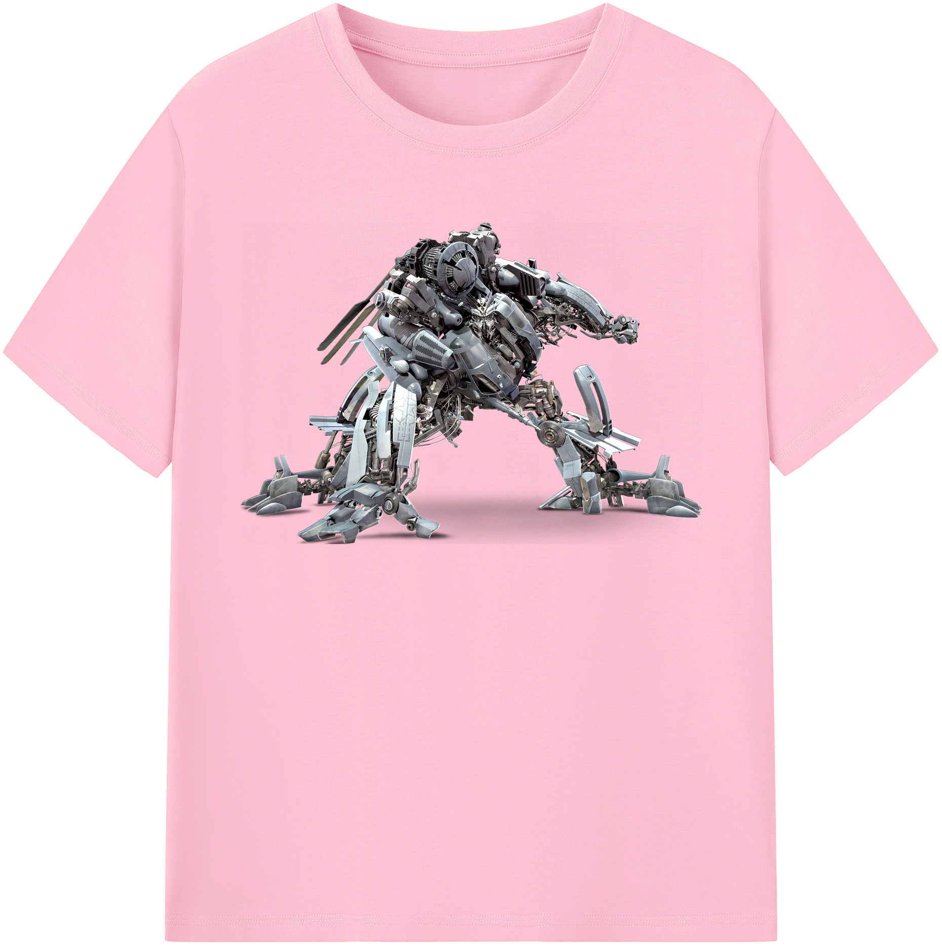 （画像用） Transformers トランスフォーマー 綿100％半袖Tシャツ（フロントプリント）