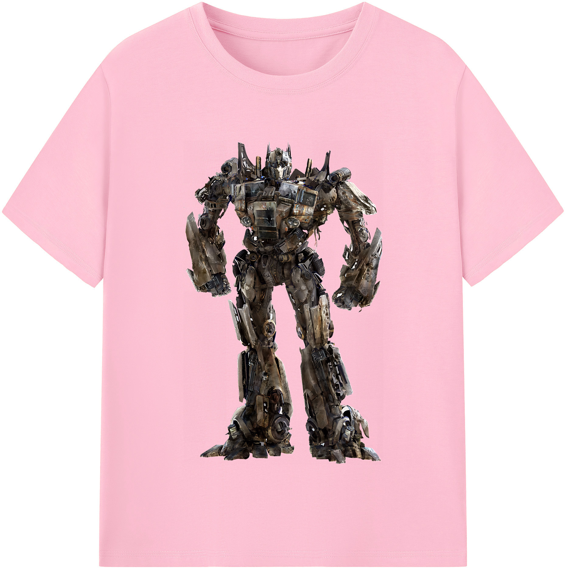 （画像用） Transformers トランスフォーマー 綿100％半袖Tシャツ（フロントプリント）
