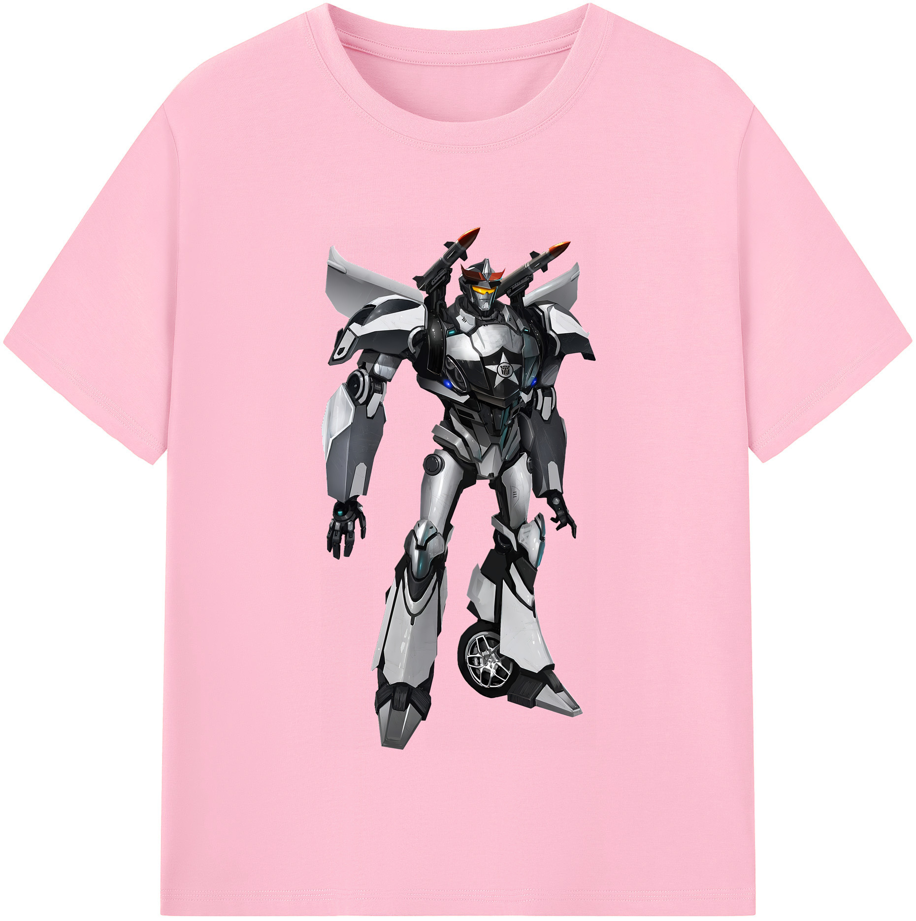 （画像用） Transformers トランスフォーマー 綿100％半袖Tシャツ（フロントプリント）