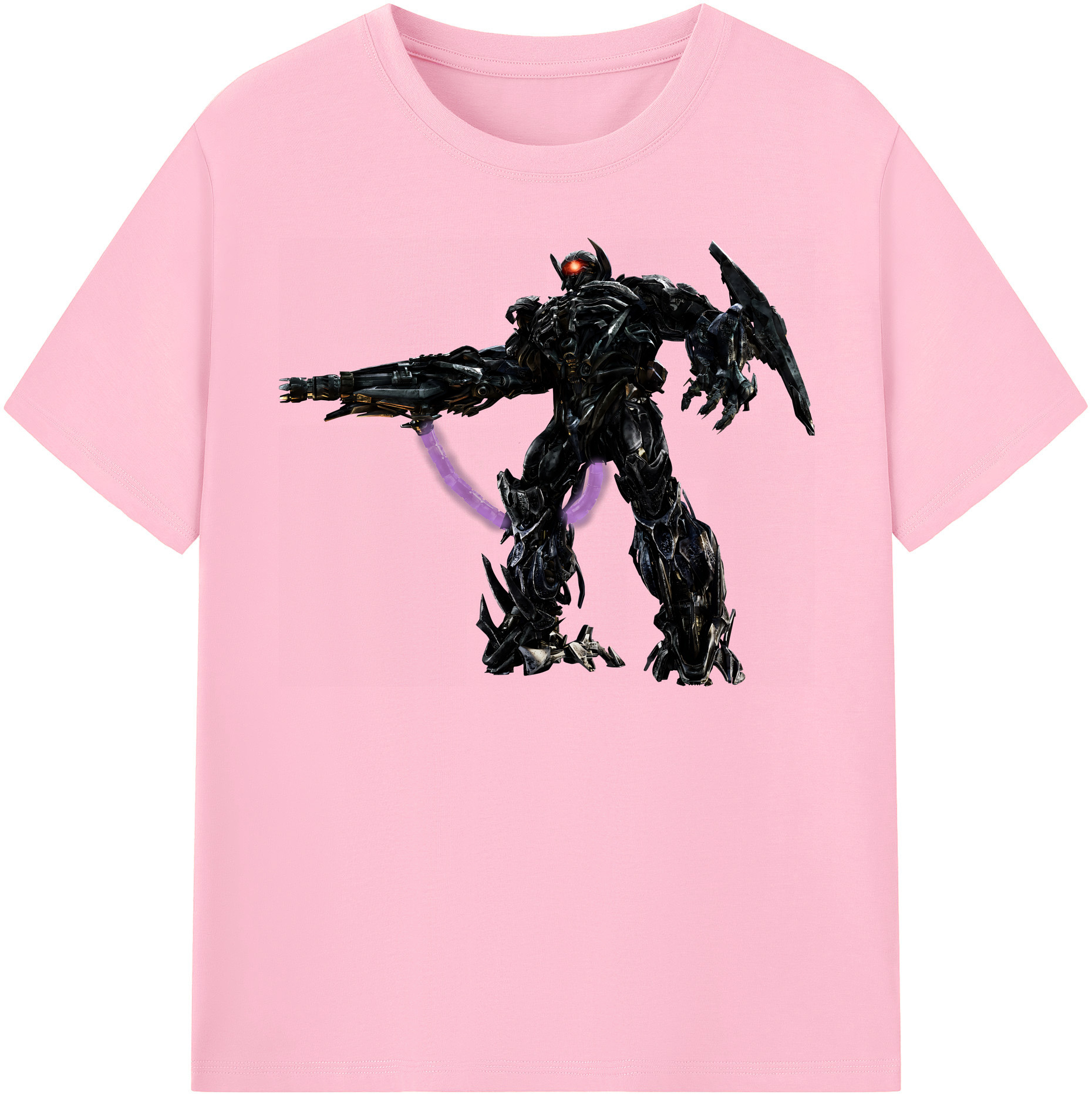 （画像用） Transformers トランスフォーマー 綿100％半袖Tシャツ（フロントプリント）
