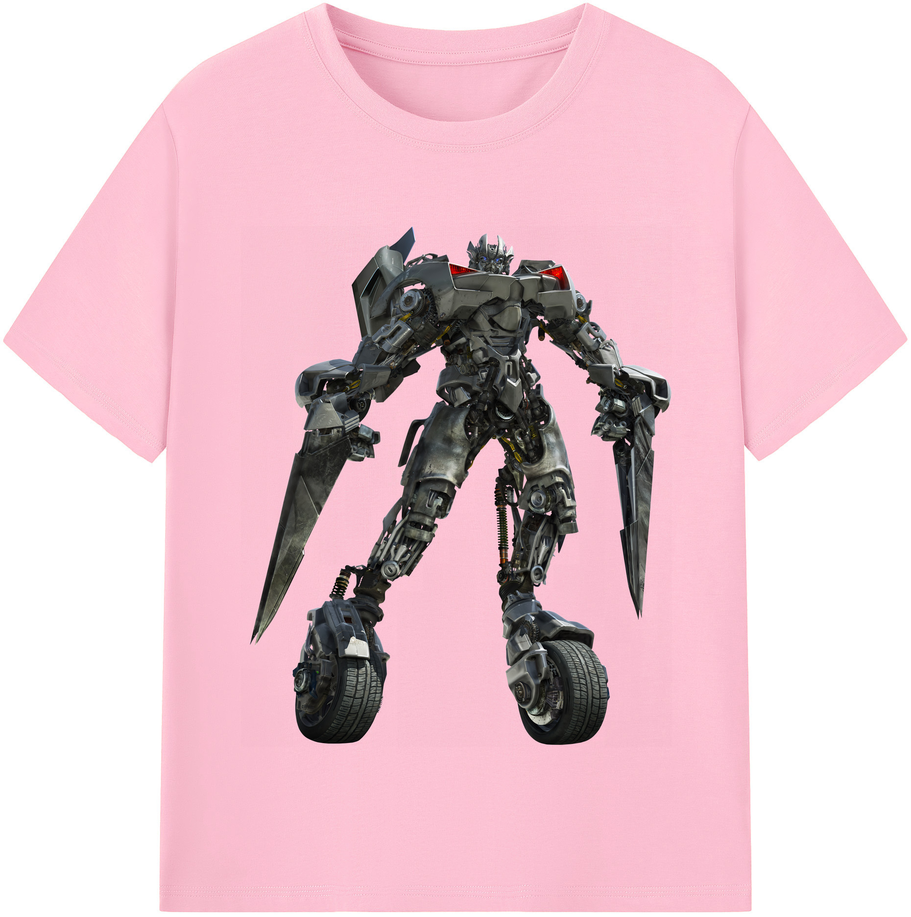 （画像用） Transformers トランスフォーマー 綿100％半袖Tシャツ（フロントプリント）