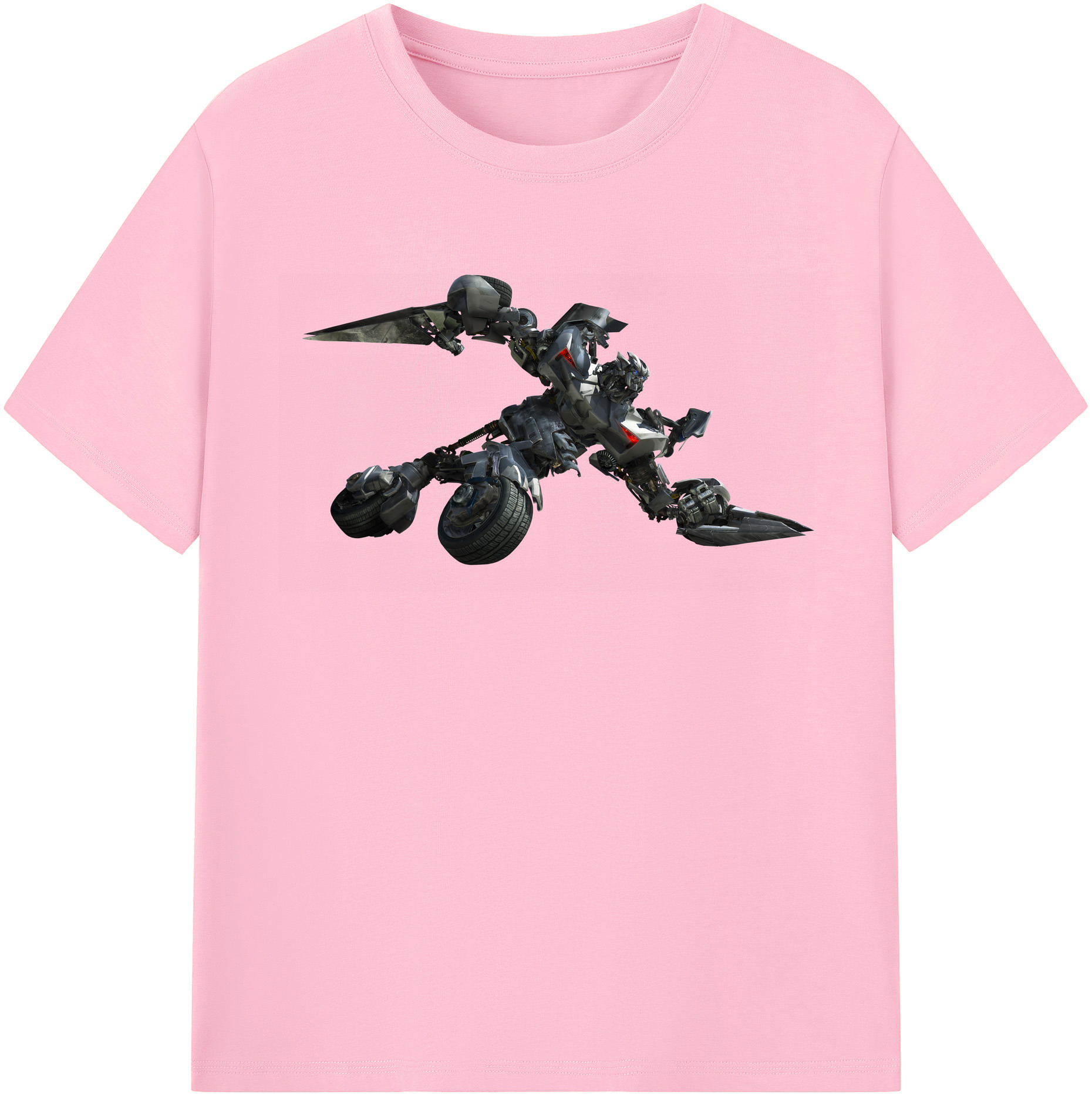 （画像用） Transformers トランスフォーマー 綿100％半袖Tシャツ（フロントプリント）
