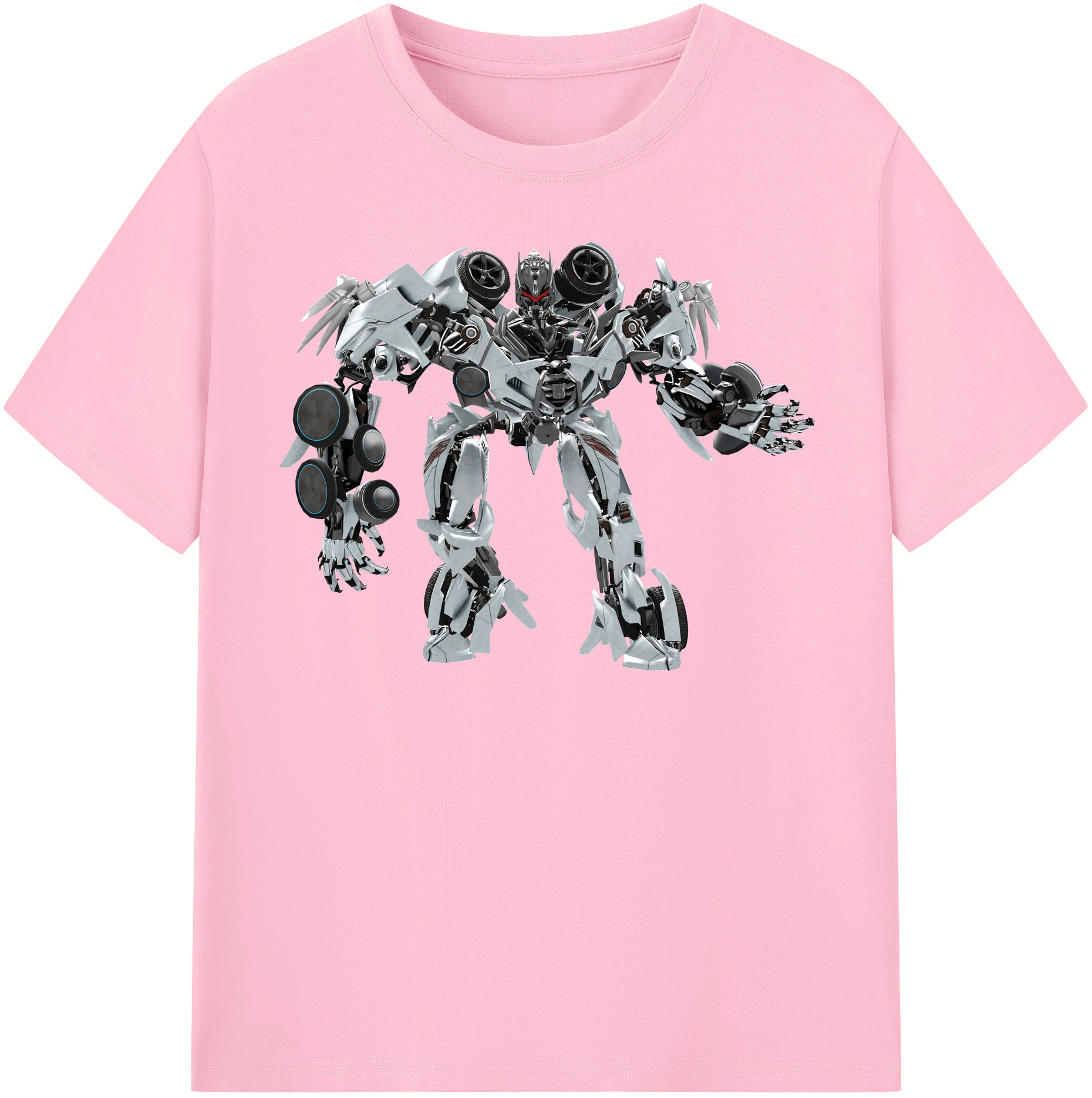 （画像用） Transformers トランスフォーマー 綿100％半袖Tシャツ（フロントプリント）