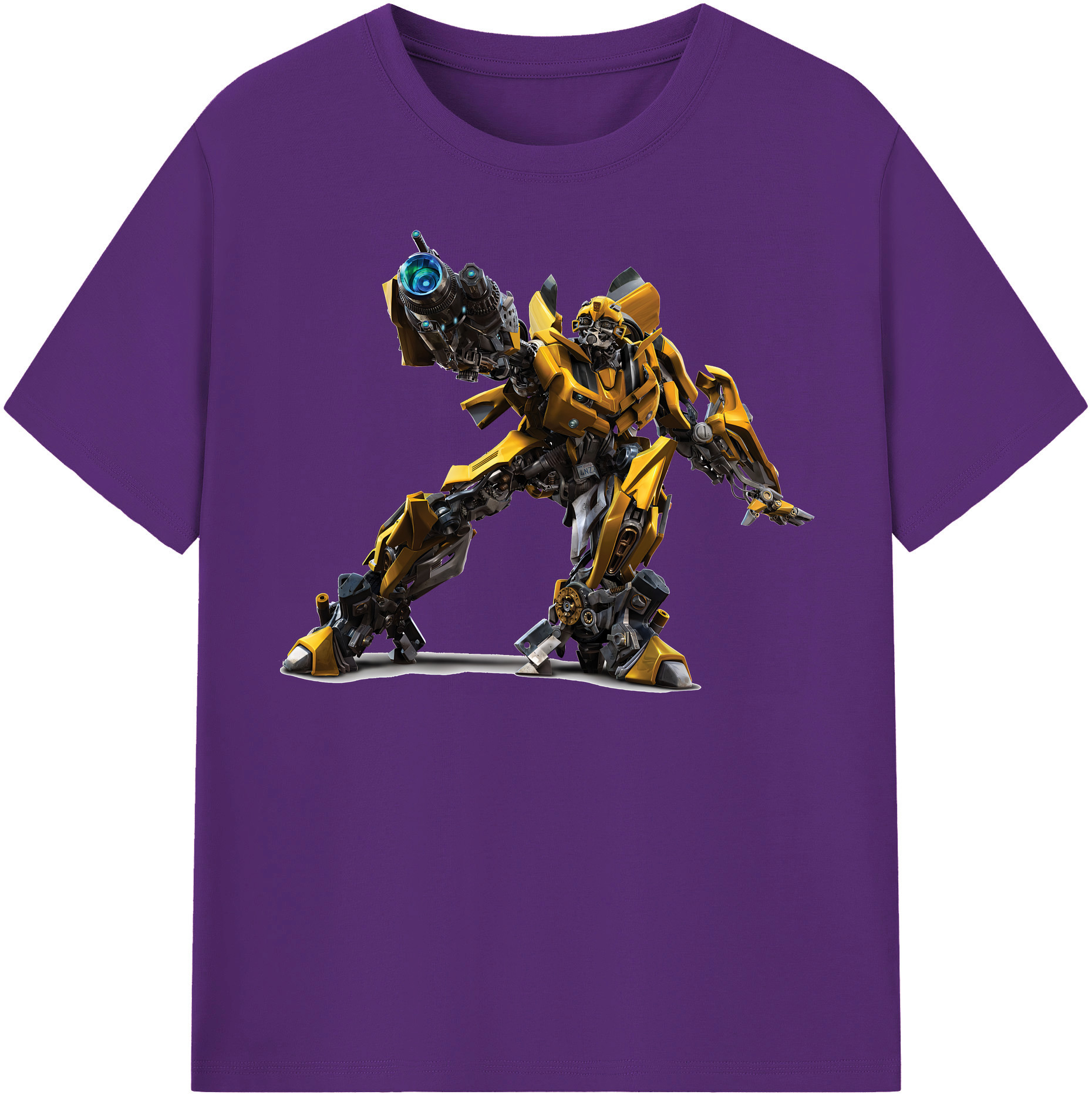 （画像用） Transformers トランスフォーマー 綿100％半袖Tシャツ（フロントプリント）