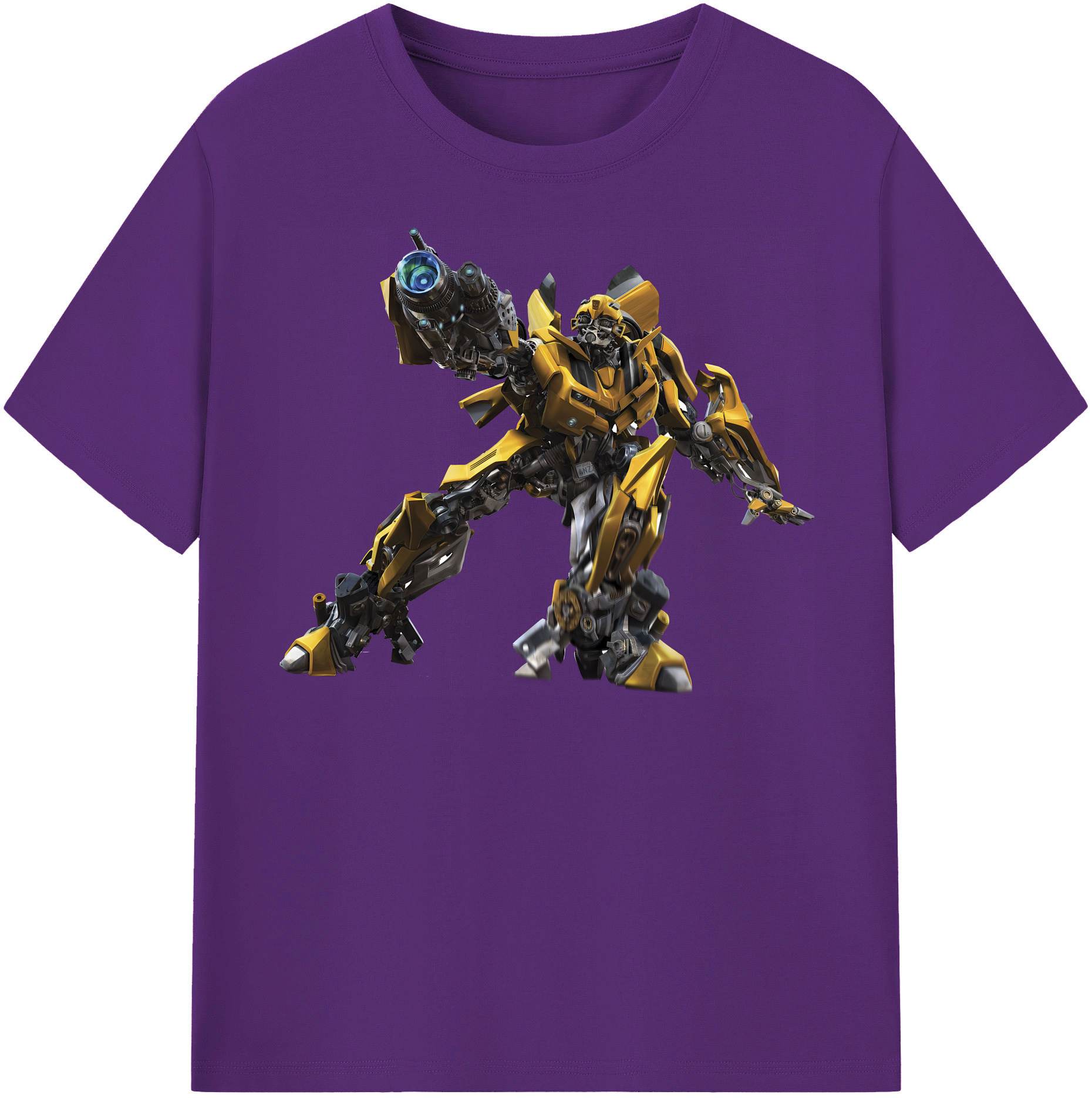 （画像用） Transformers トランスフォーマー 綿100％半袖Tシャツ（フロントプリント）