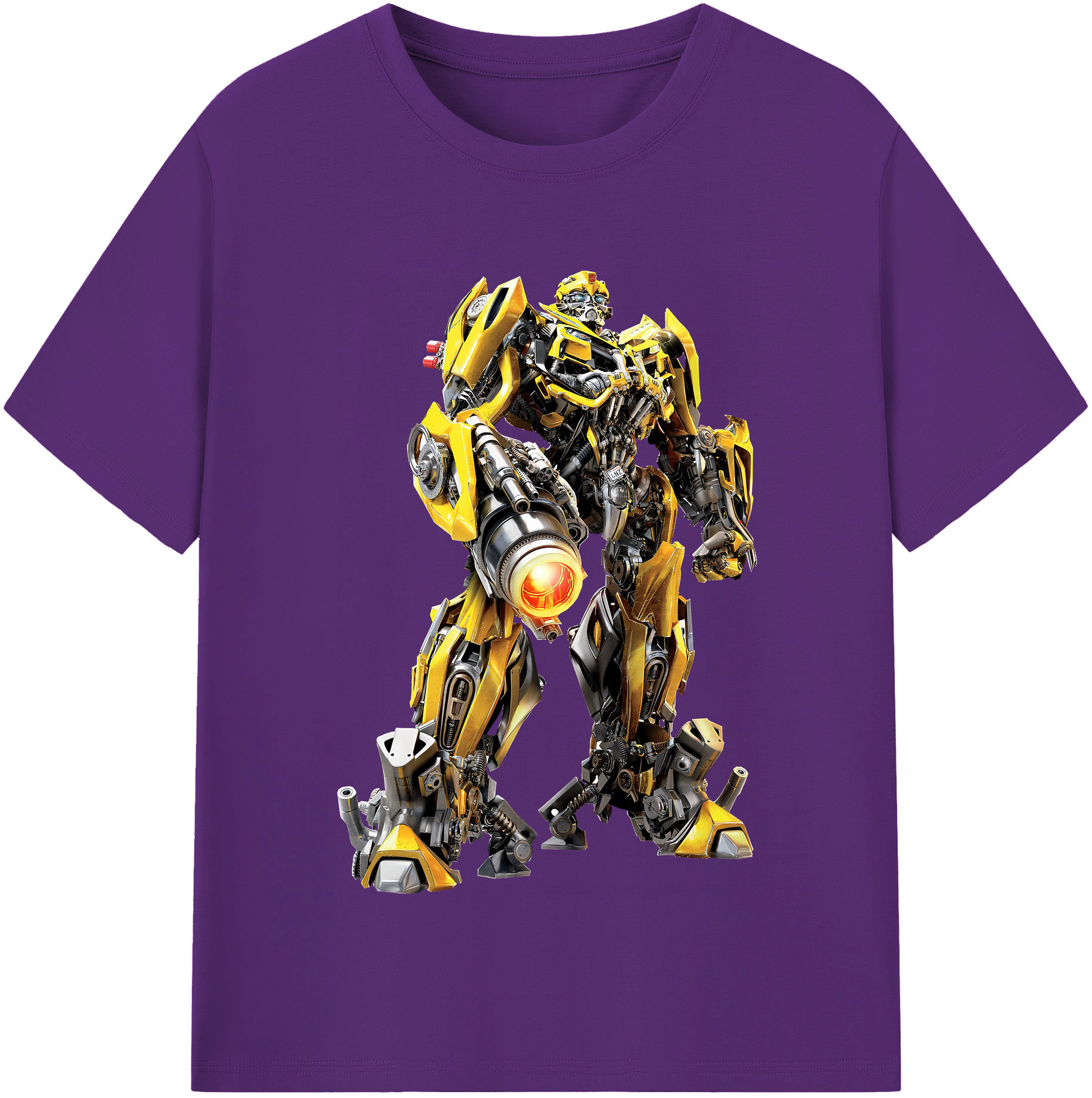 （画像用） Transformers トランスフォーマー 綿100％半袖Tシャツ（フロントプリント）