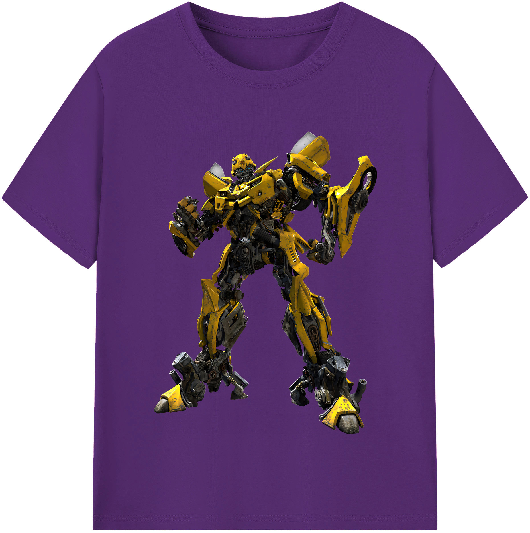 （画像用） Transformers トランスフォーマー 綿100％半袖Tシャツ（フロントプリント）