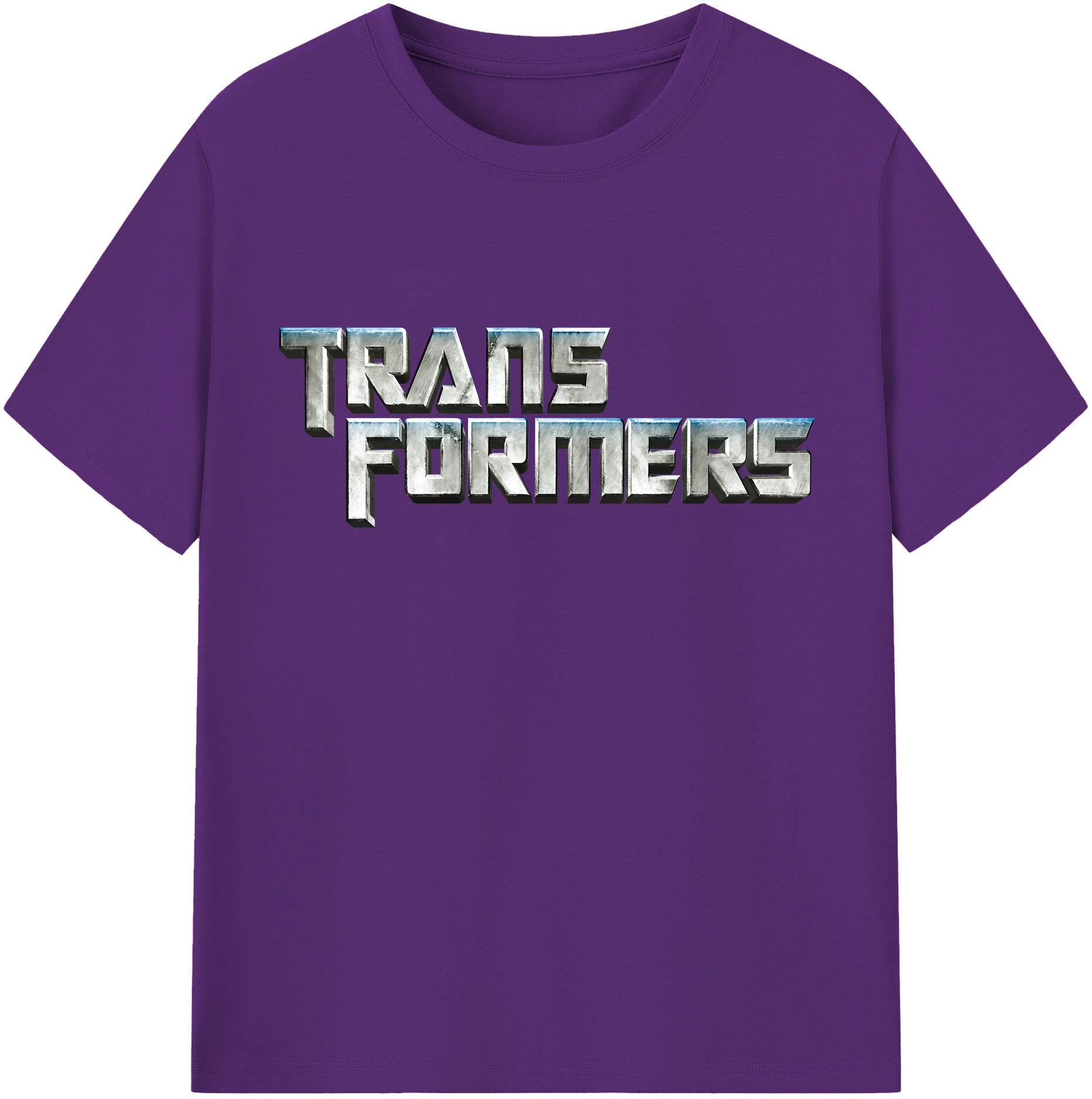 （画像用） Transformers トランスフォーマー 綿100％半袖Tシャツ（フロントプリント）