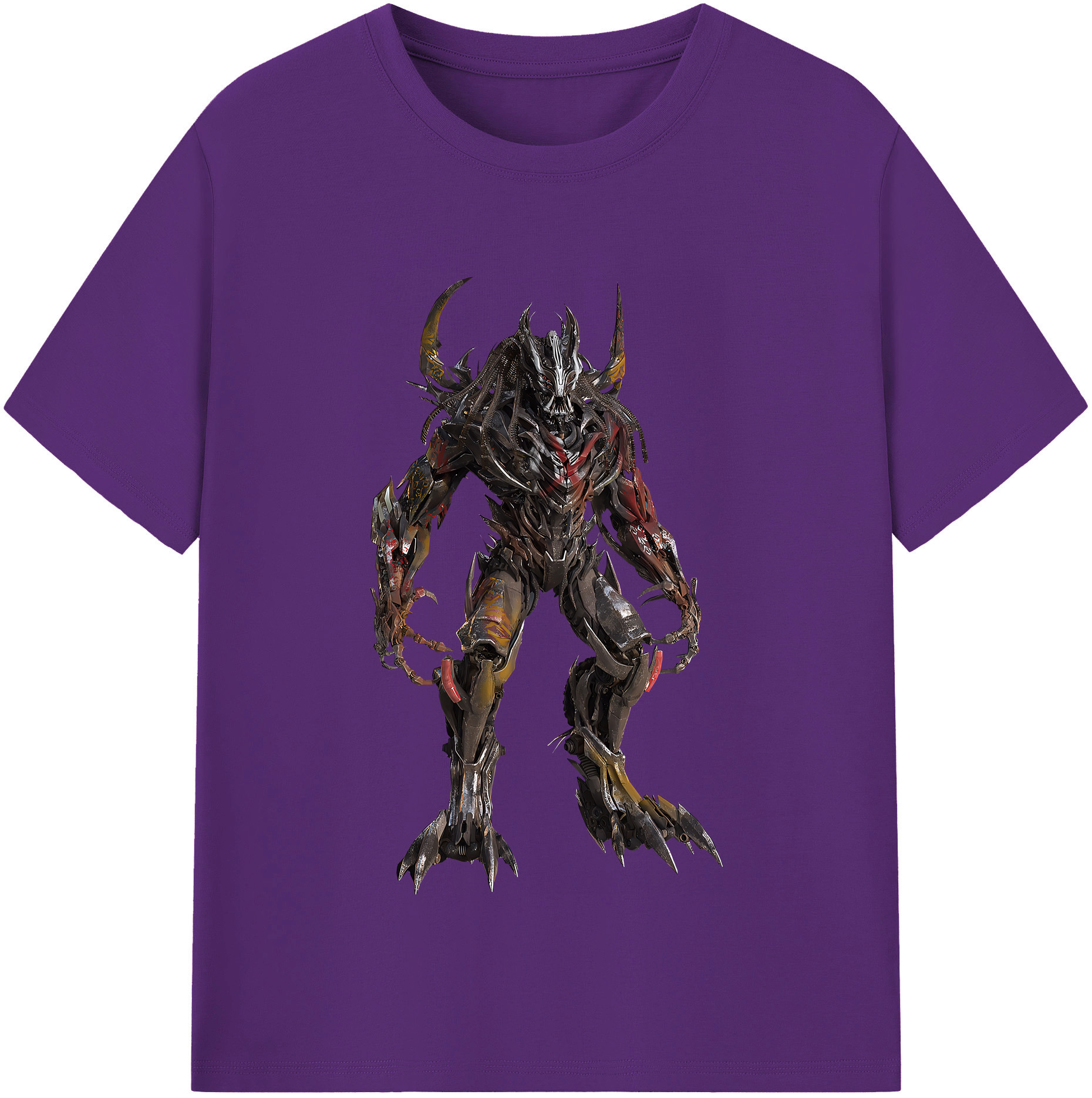 （画像用） Transformers トランスフォーマー 綿100％半袖Tシャツ（フロントプリント）