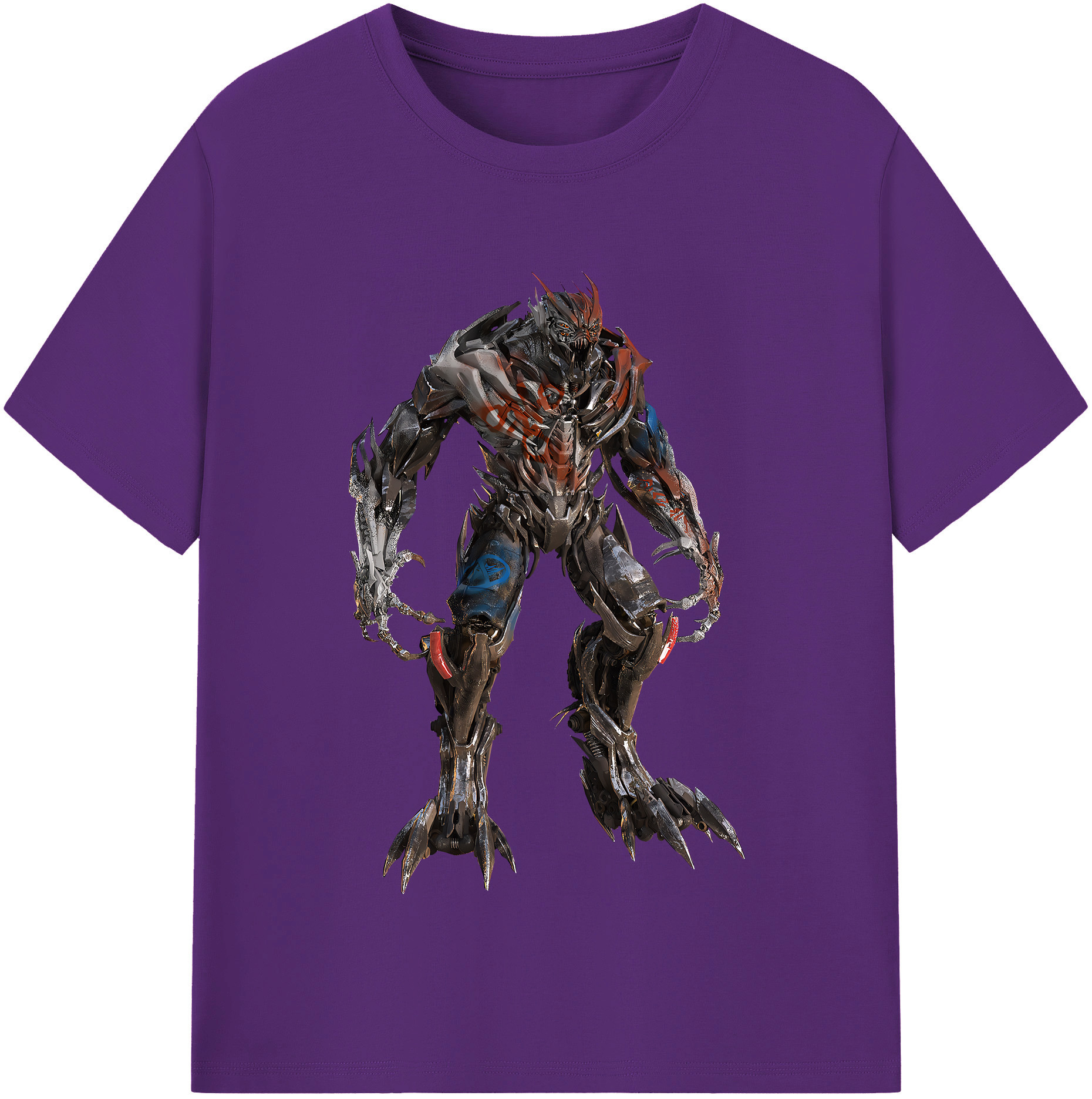 （画像用） Transformers トランスフォーマー 綿100％半袖Tシャツ（フロントプリント）