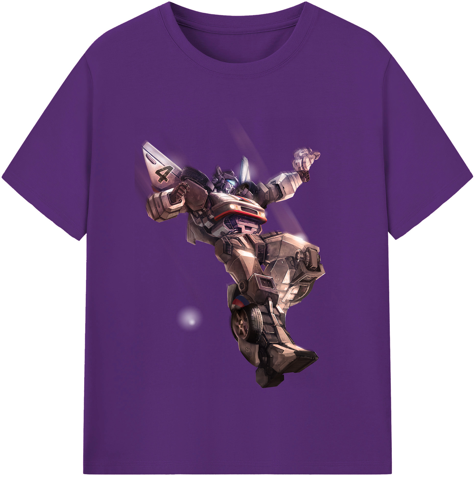 （画像用） Transformers トランスフォーマー 綿100％半袖Tシャツ（フロントプリント）