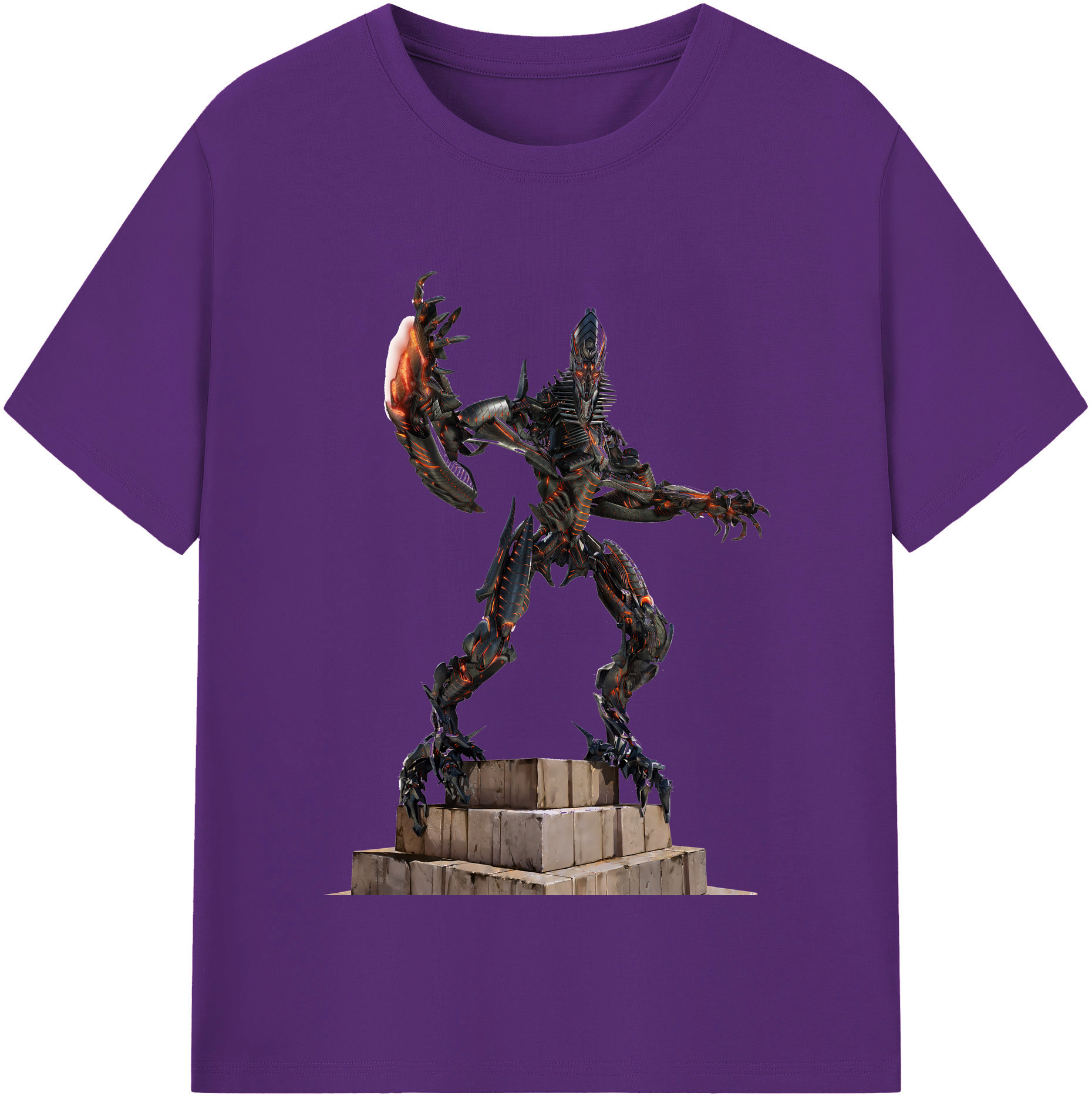 （画像用） Transformers トランスフォーマー 綿100％半袖Tシャツ（フロントプリント）