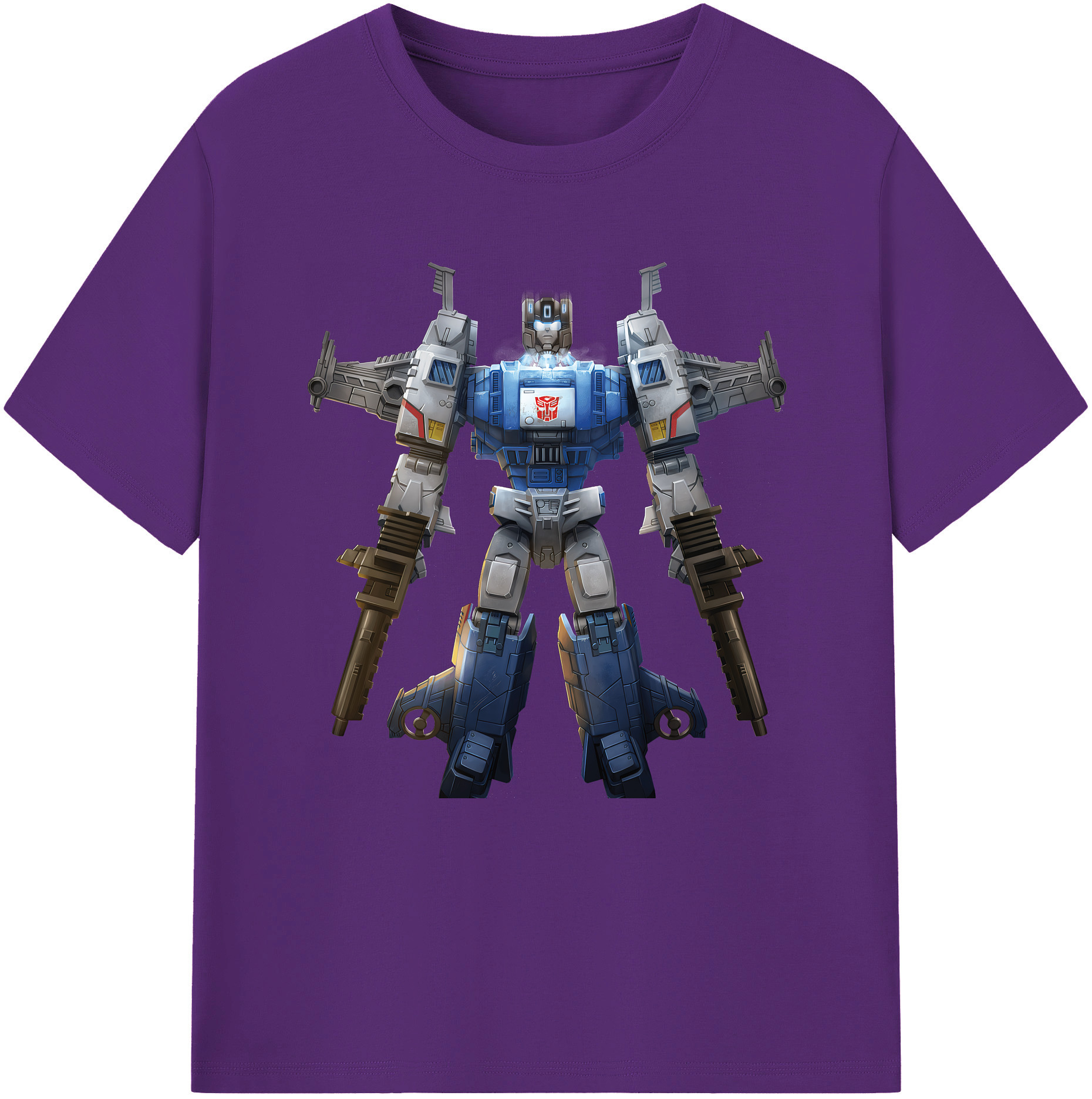 （画像用） Transformers トランスフォーマー 綿100％半袖Tシャツ（フロントプリント）